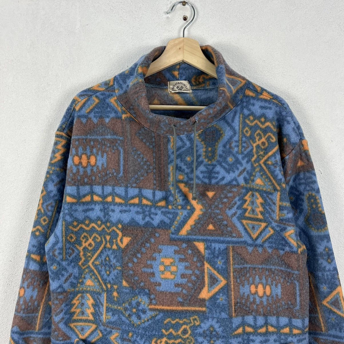 Japanese Brand VINTAGE ART STADIUM CP NAVAJO DESIGN FULL PRINT SWEATSHIRT Size US L / EU 52-54 / 3 - 3 Thumbnail