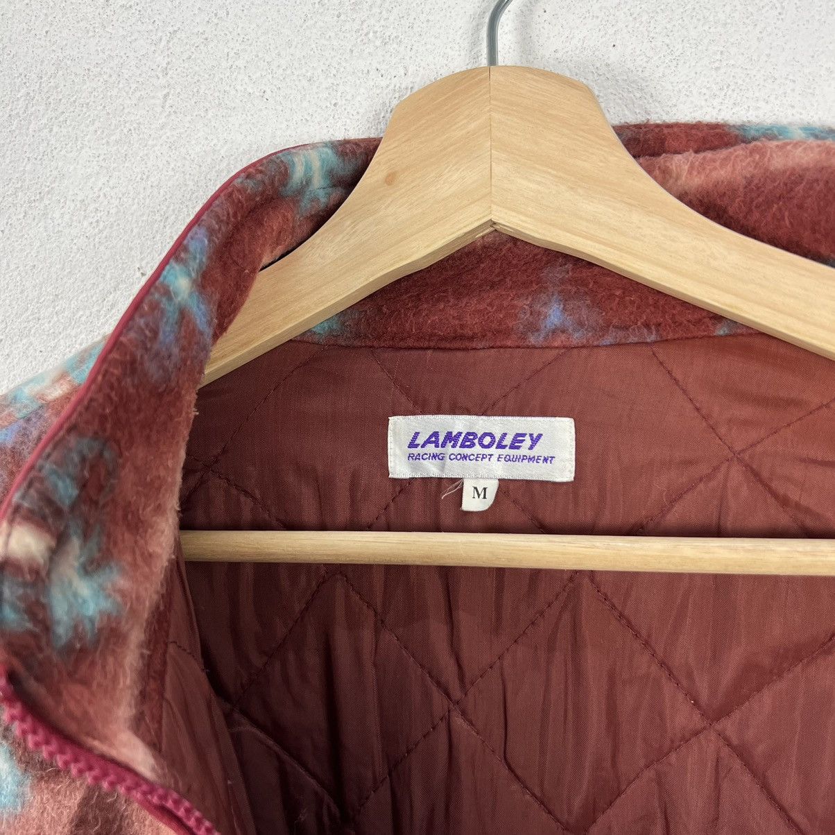 Japanese Brand VINTAGE LAMBOLEY NAVAJO DESIGN BUTTON JACKET Size US M / EU 48-50 / 2 - 12 Thumbnail