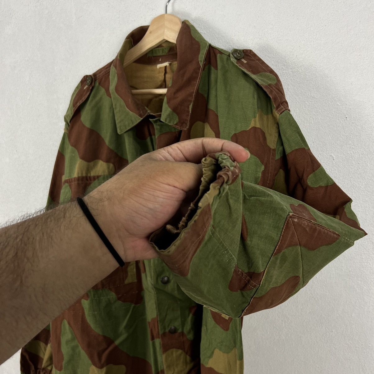 Vintage 🔥TRUE VINTAGE 40’s SMOCK CARGO JACKET CANADIAN ARMY POCKET Size US L / EU 52-54 / 3 - 7 Thumbnail