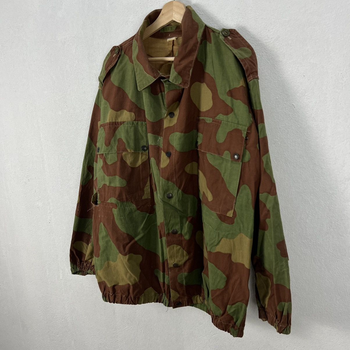Vintage 🔥TRUE VINTAGE 40’s SMOCK CARGO JACKET CANADIAN ARMY POCKET Size US L / EU 52-54 / 3 - 2 Thumbnail