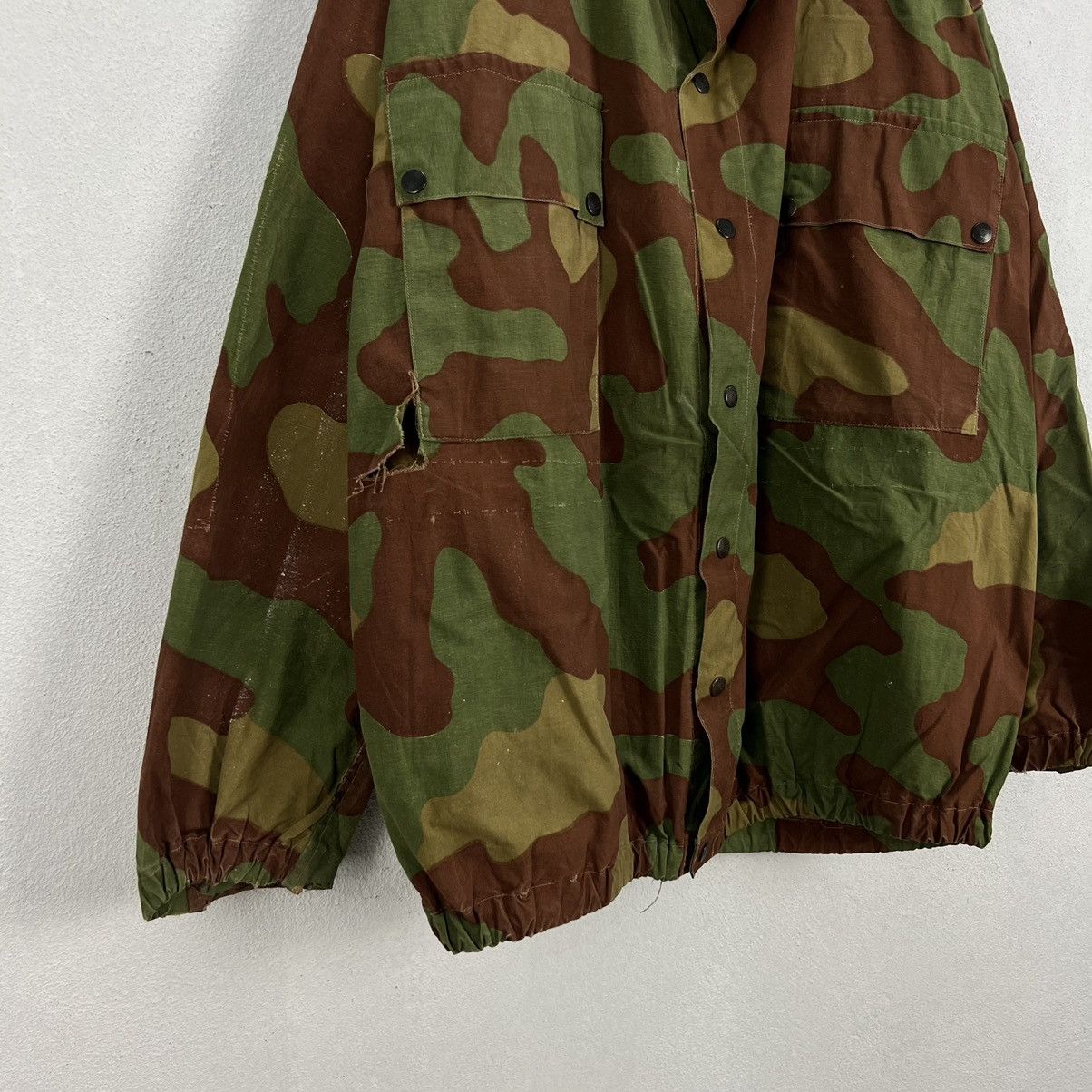 Vintage 🔥TRUE VINTAGE 40’s SMOCK CARGO JACKET CANADIAN ARMY POCKET Size US L / EU 52-54 / 3 - 4 Thumbnail