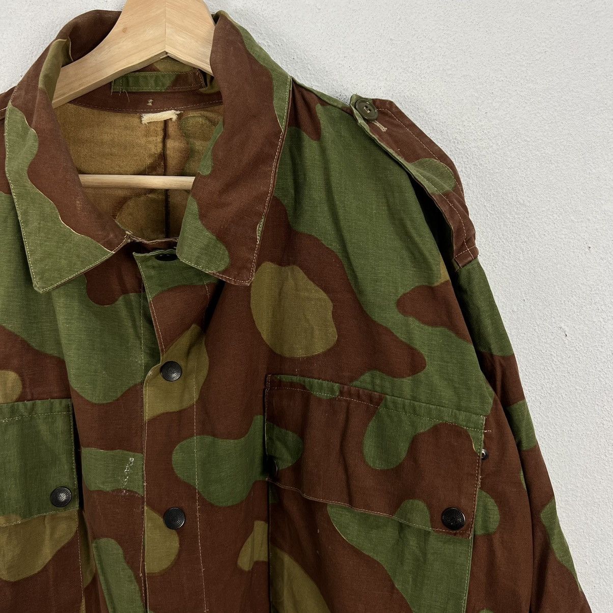 Vintage 🔥TRUE VINTAGE 40’s SMOCK CARGO JACKET CANADIAN ARMY POCKET Size US L / EU 52-54 / 3 - 6 Thumbnail