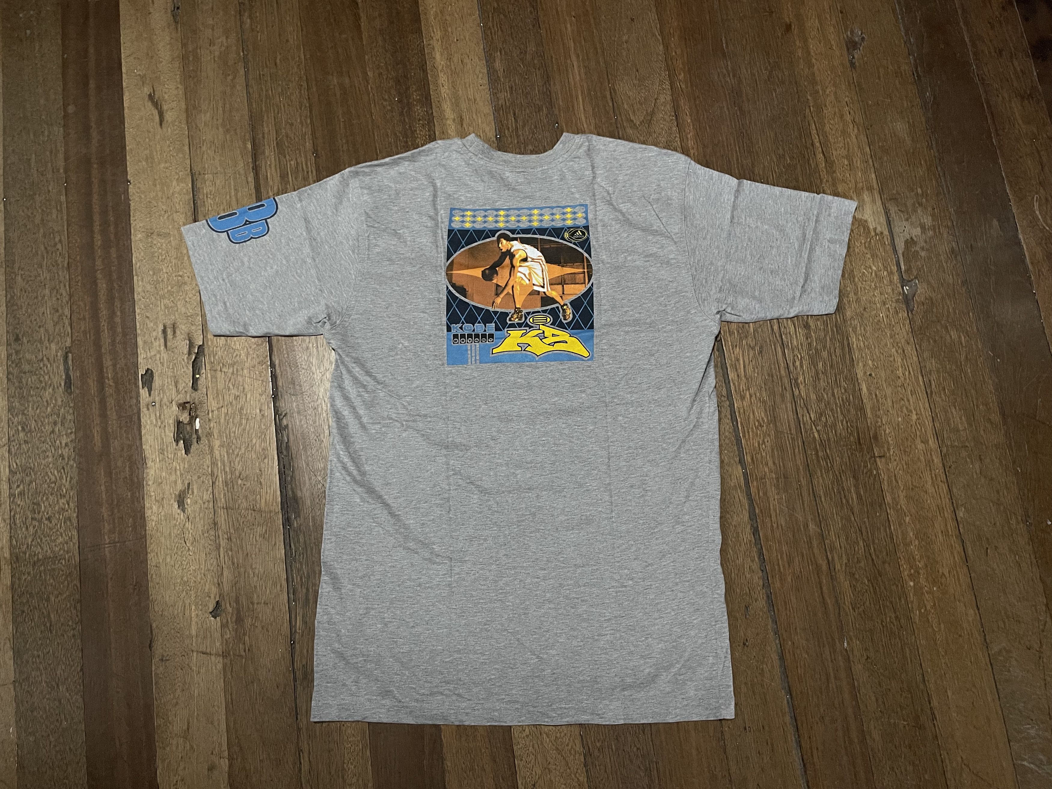 NBA Rare Vintage Kobe Bryant KB8 Adidas Shirt Size US L / EU 52-54 / 3 - 1 Thumbnail