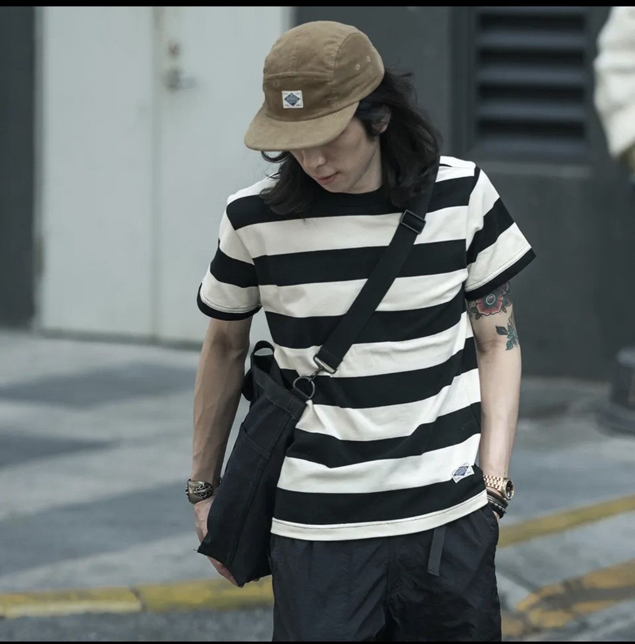 Head Porter Head Porter Plus Prison Stripe T-Shirt Size US M / EU 48-50 / 2 - 2 Thumbnail
