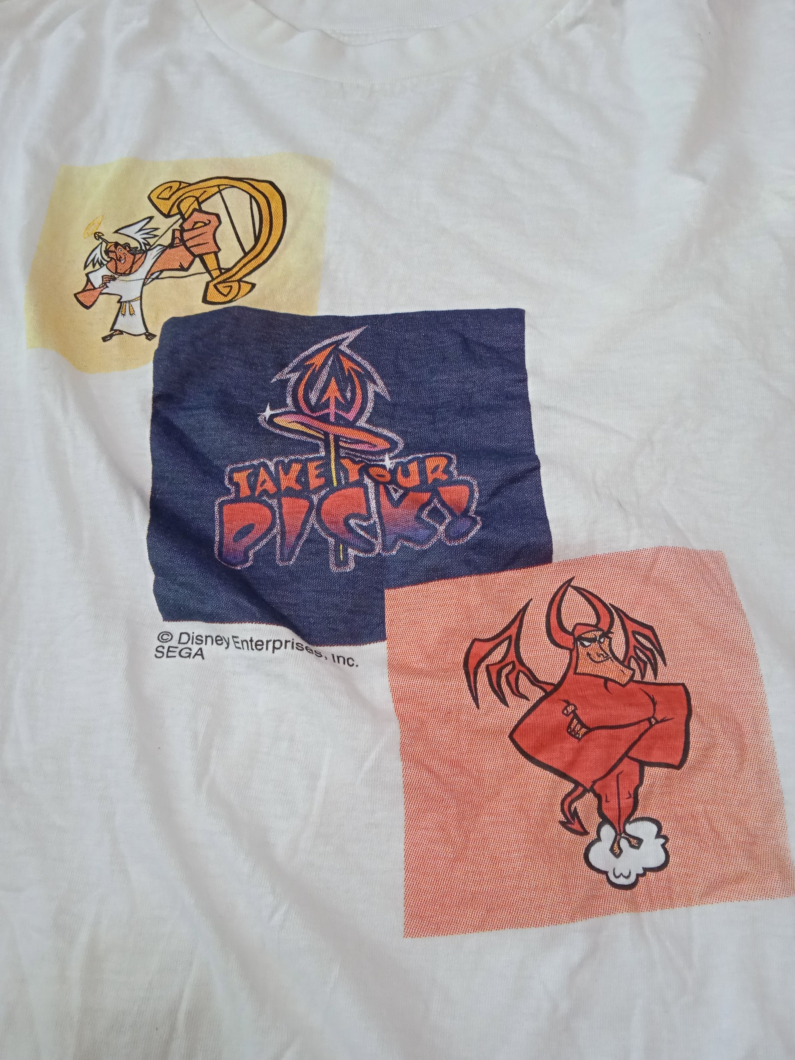 Vintage Vintage 90s Disney SEGA T-Shirt Japan Size US S / EU 44-46 / 1 - 2 Thumbnail