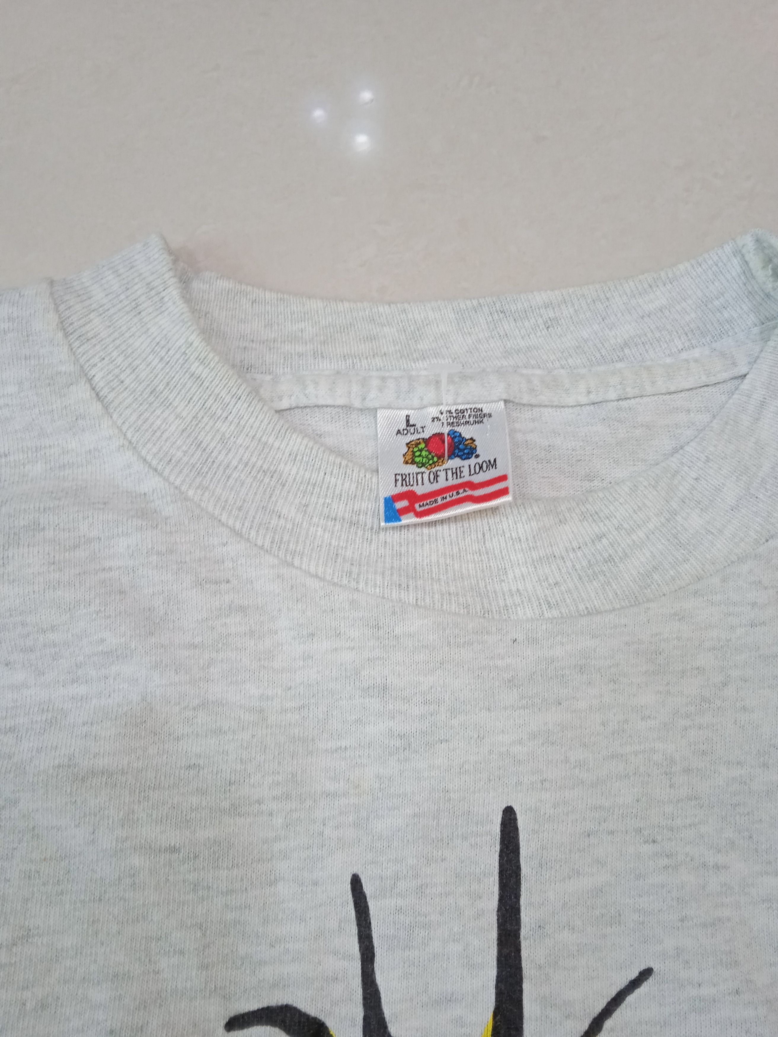 Other Vintage 90s Single Stitch Peanuts Woodstock Longsleeve Size US L / EU 52-54 / 3 - 3 Thumbnail