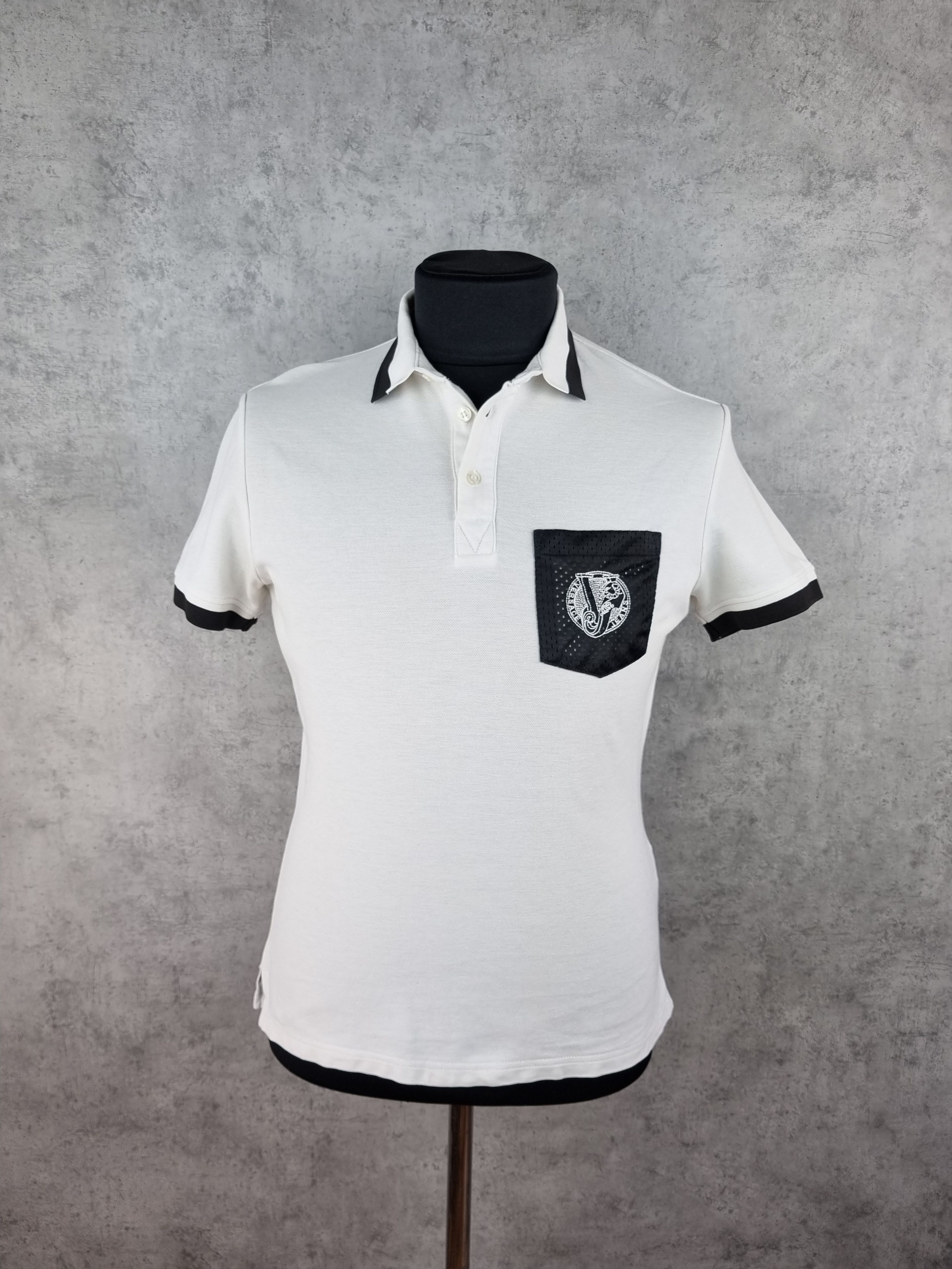 Versace × Versace Jeans Couture Rare VERSACE Jeans Medusa Logo Polo Shirt Size US M / EU 48-50 / 2 - 3 Thumbnail