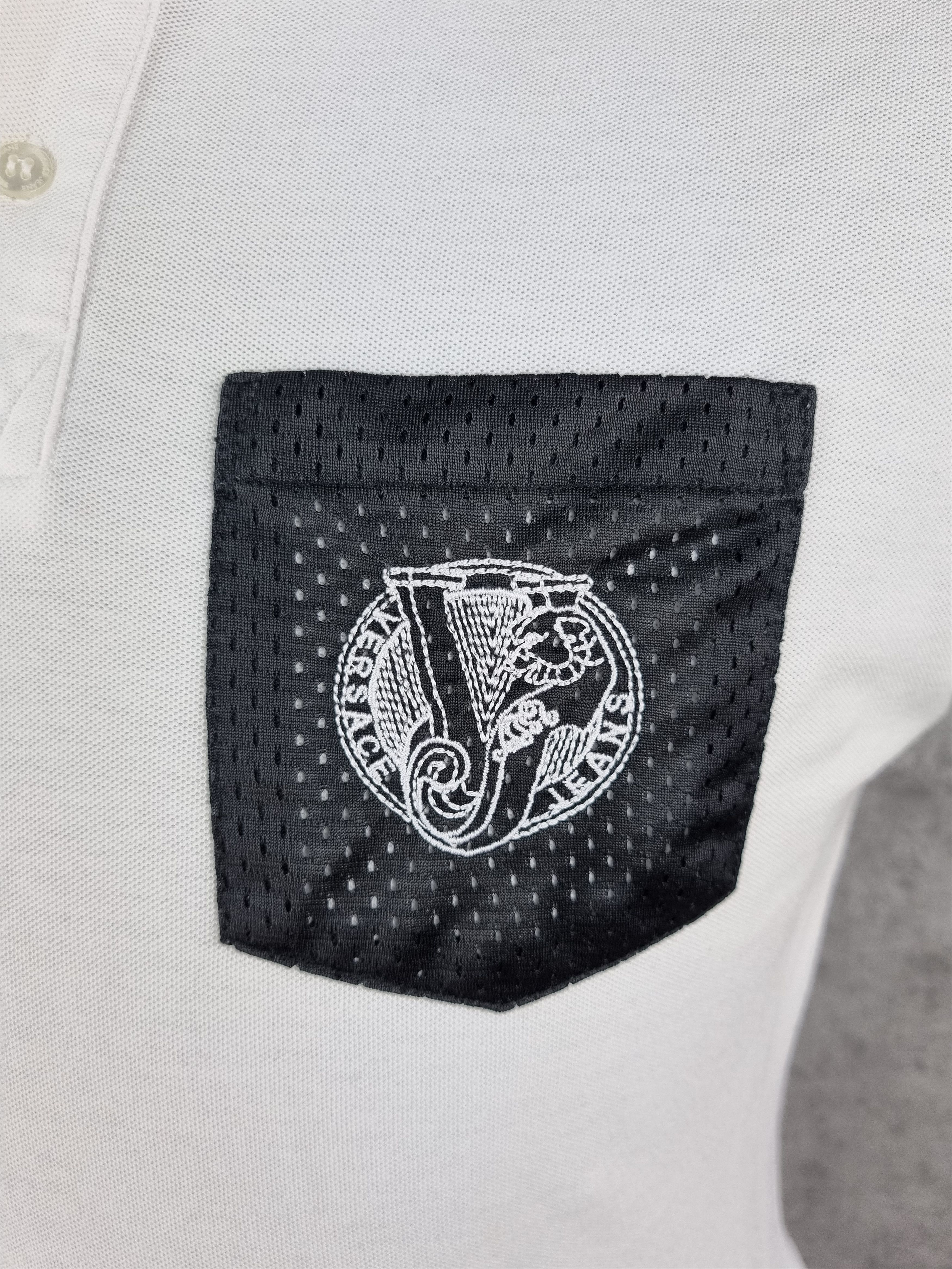 Versace × Versace Jeans Couture Rare VERSACE Jeans Medusa Logo Polo Shirt Size US M / EU 48-50 / 2 - 6 Thumbnail