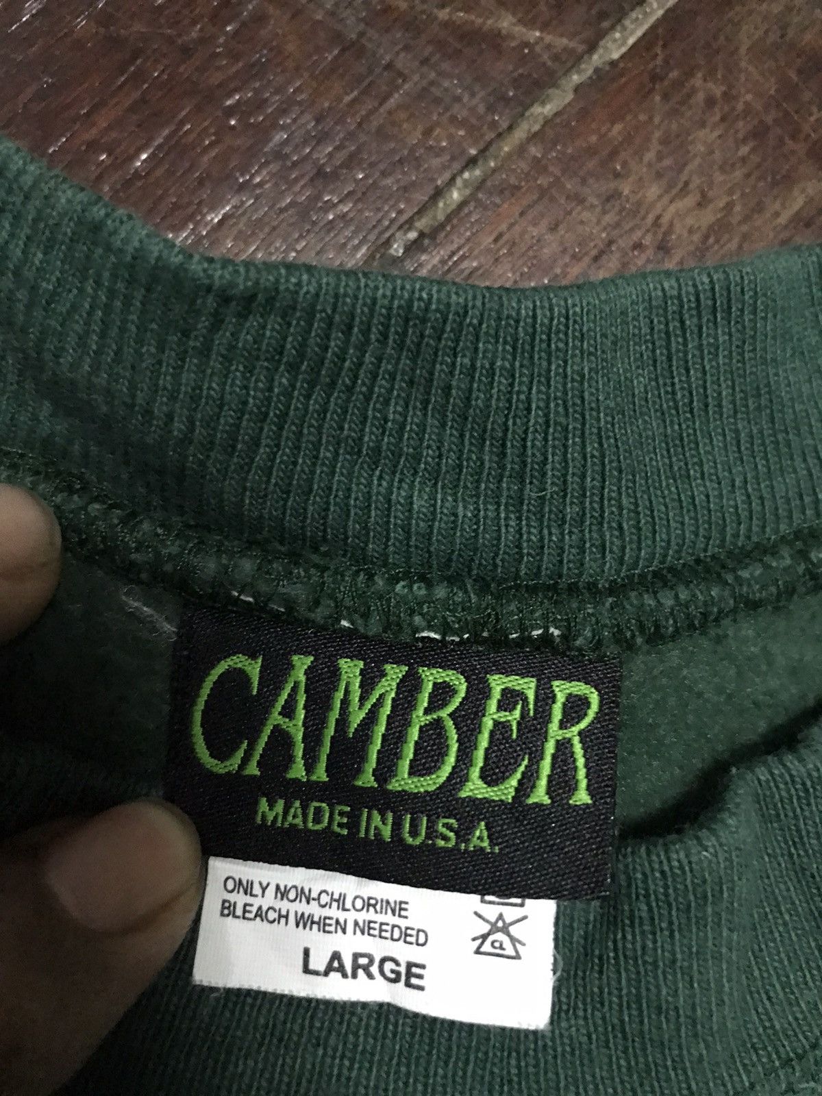 Camber × Vintage Vintage camber crop top baggie sweatshirt made in usa Size US L / EU 52-54 / 3 - 4 Thumbnail