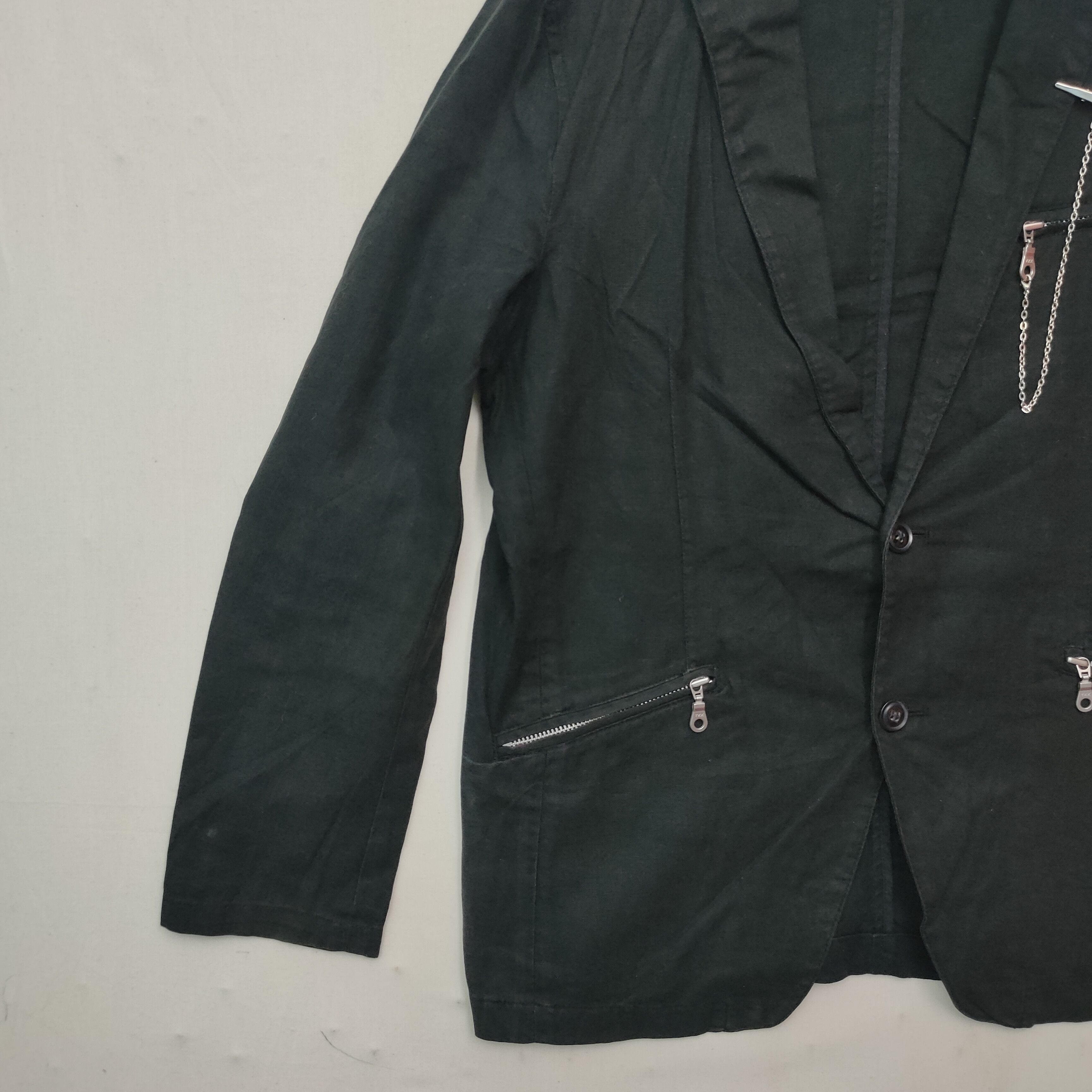 Other Vintage LOUIS CHAVLON Cardigan Cotton Jacket Size US L / EU 52-54 / 3 - 3 Thumbnail