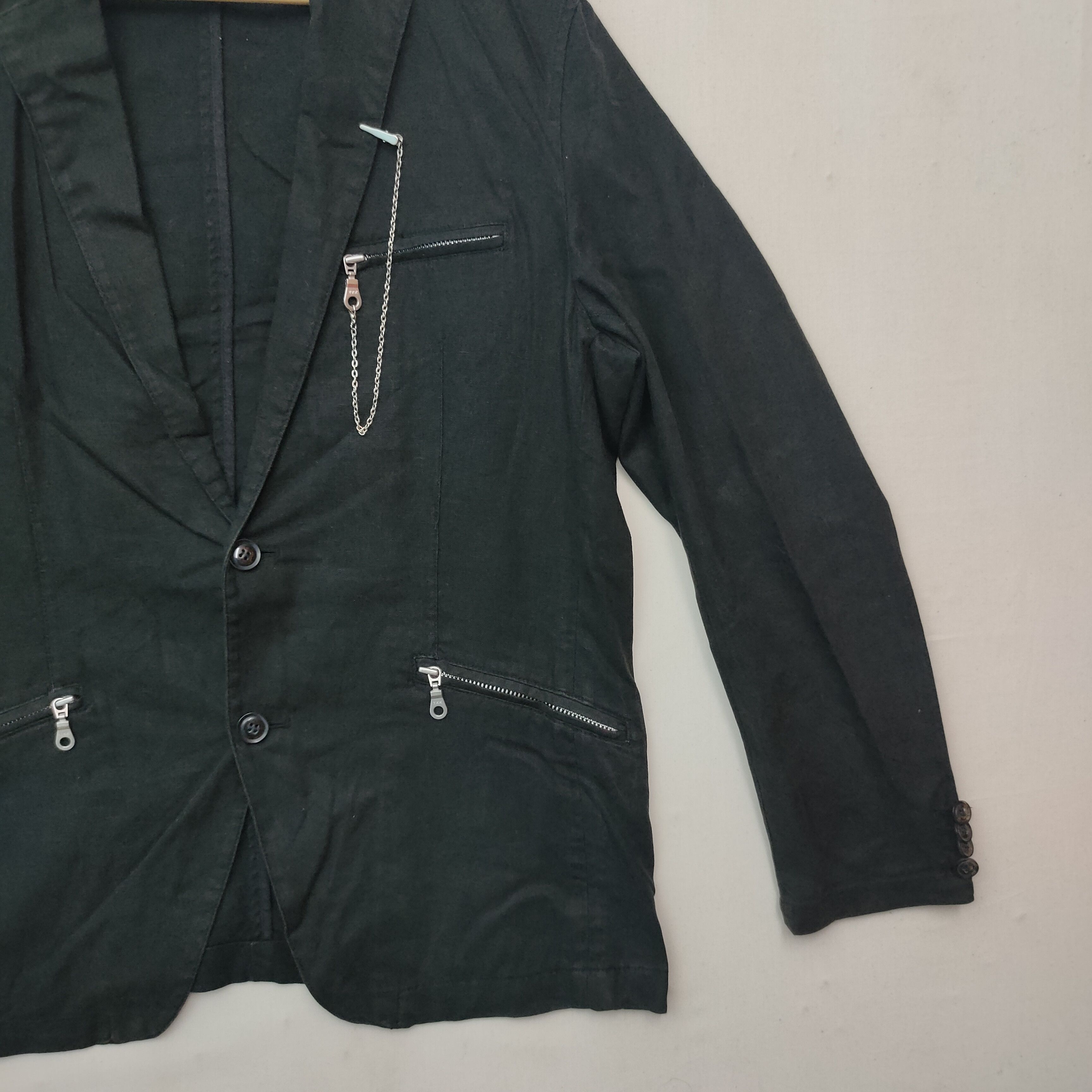 Other Vintage LOUIS CHAVLON Cardigan Cotton Jacket Size US L / EU 52-54 / 3 - 2 Thumbnail