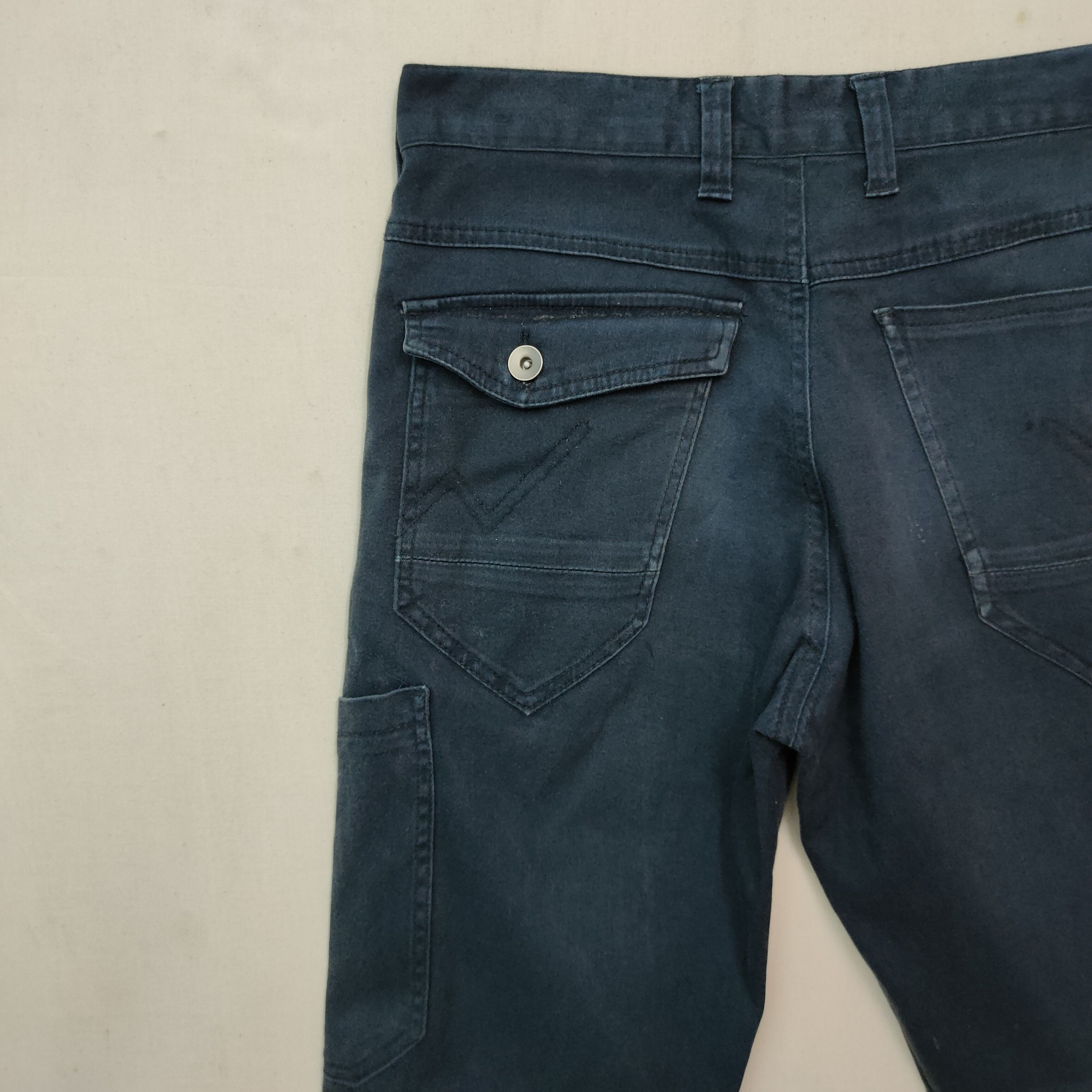Japanese Brand Japanese Vintage BIKES Faded Jogger Trousers Cargo Pants Size US 30 / EU 46 - 8 Thumbnail