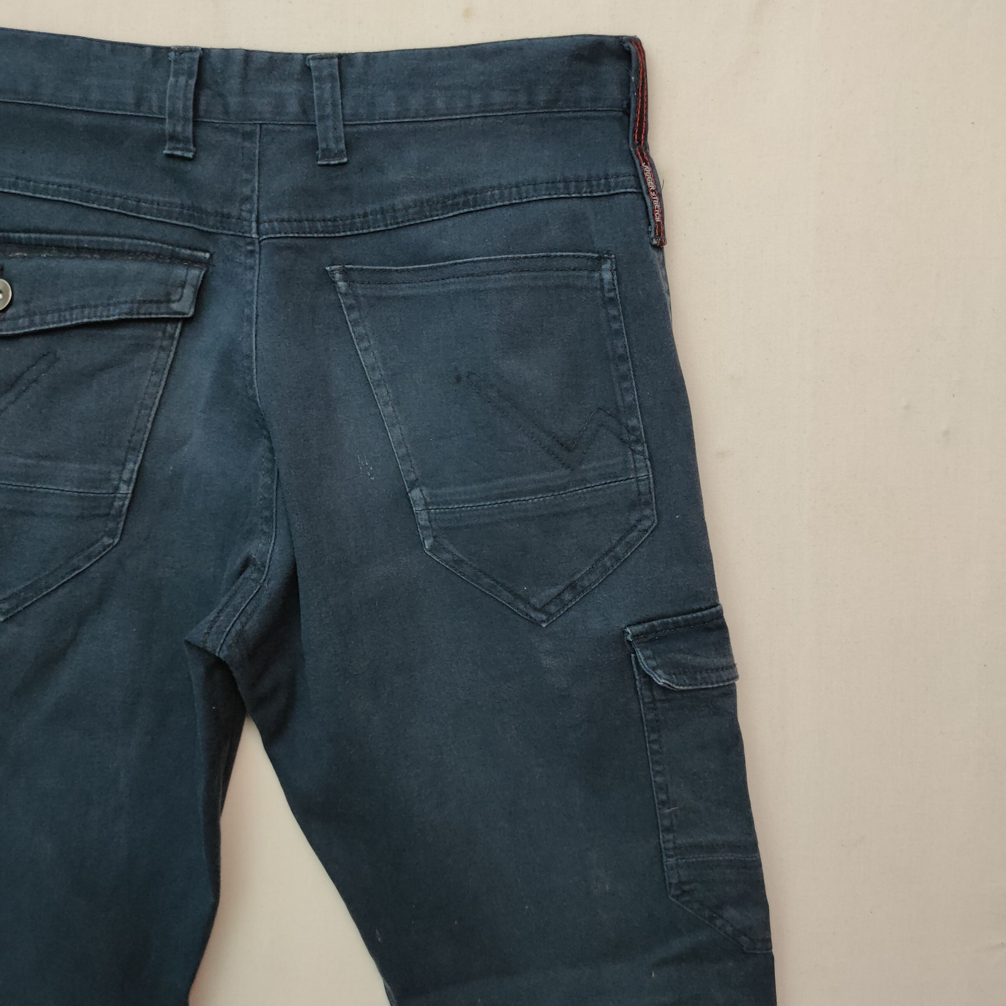 Japanese Brand Japanese Vintage BIKES Faded Jogger Trousers Cargo Pants Size US 30 / EU 46 - 9 Thumbnail
