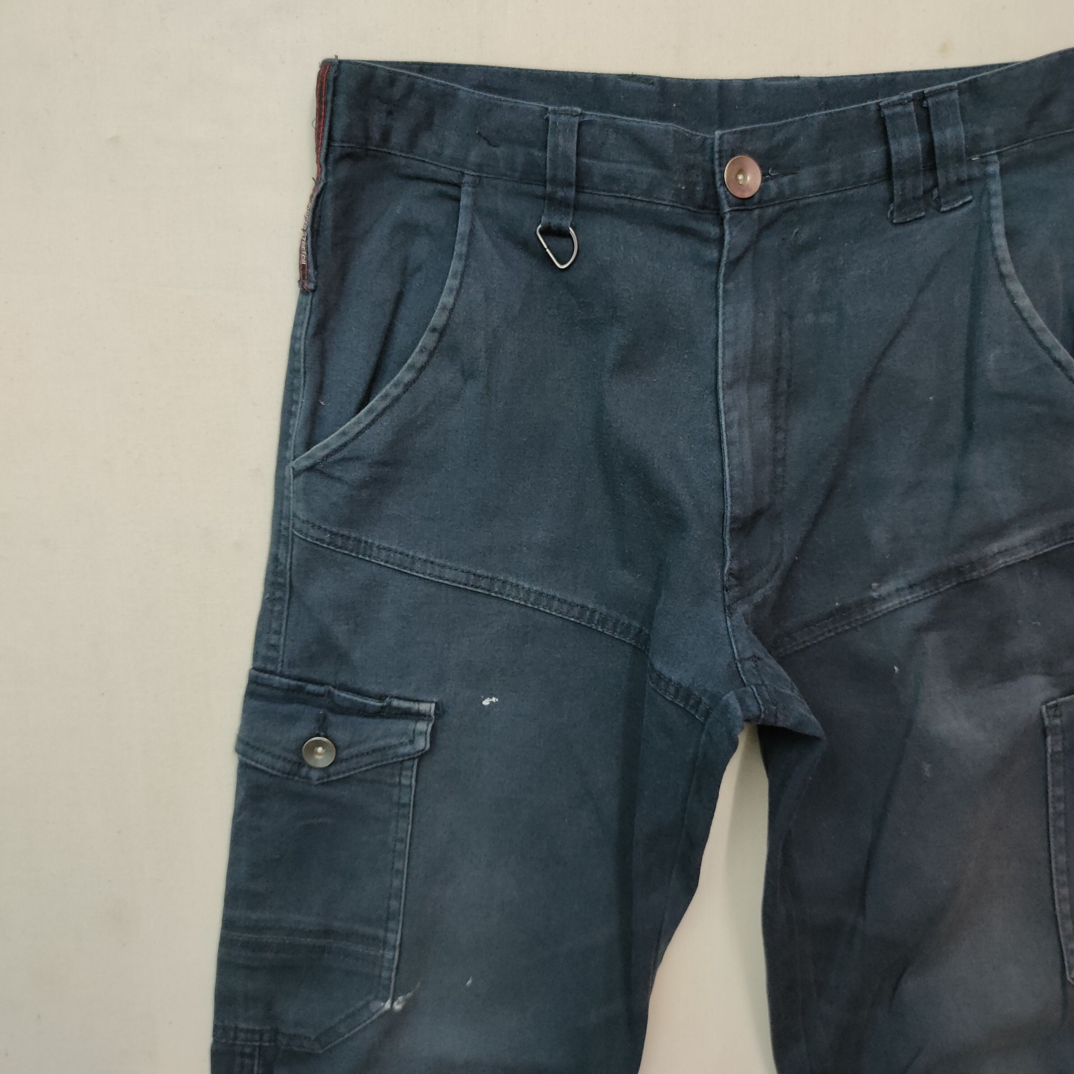 Japanese Brand Japanese Vintage BIKES Faded Jogger Trousers Cargo Pants Size US 30 / EU 46 - 5 Thumbnail