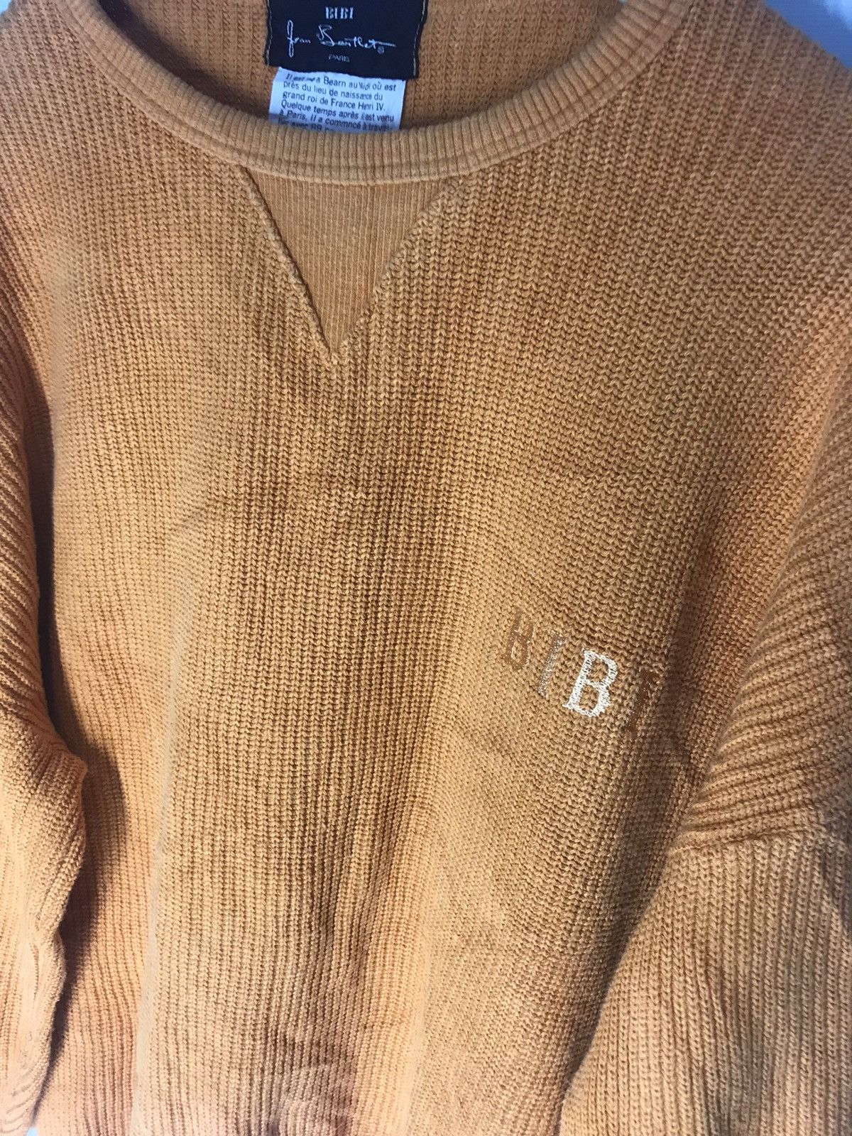 Designer Bibi jean bartheu paris spellout knit croptop sweatshirt Size US L / EU 52-54 / 3 - 4 Thumbnail
