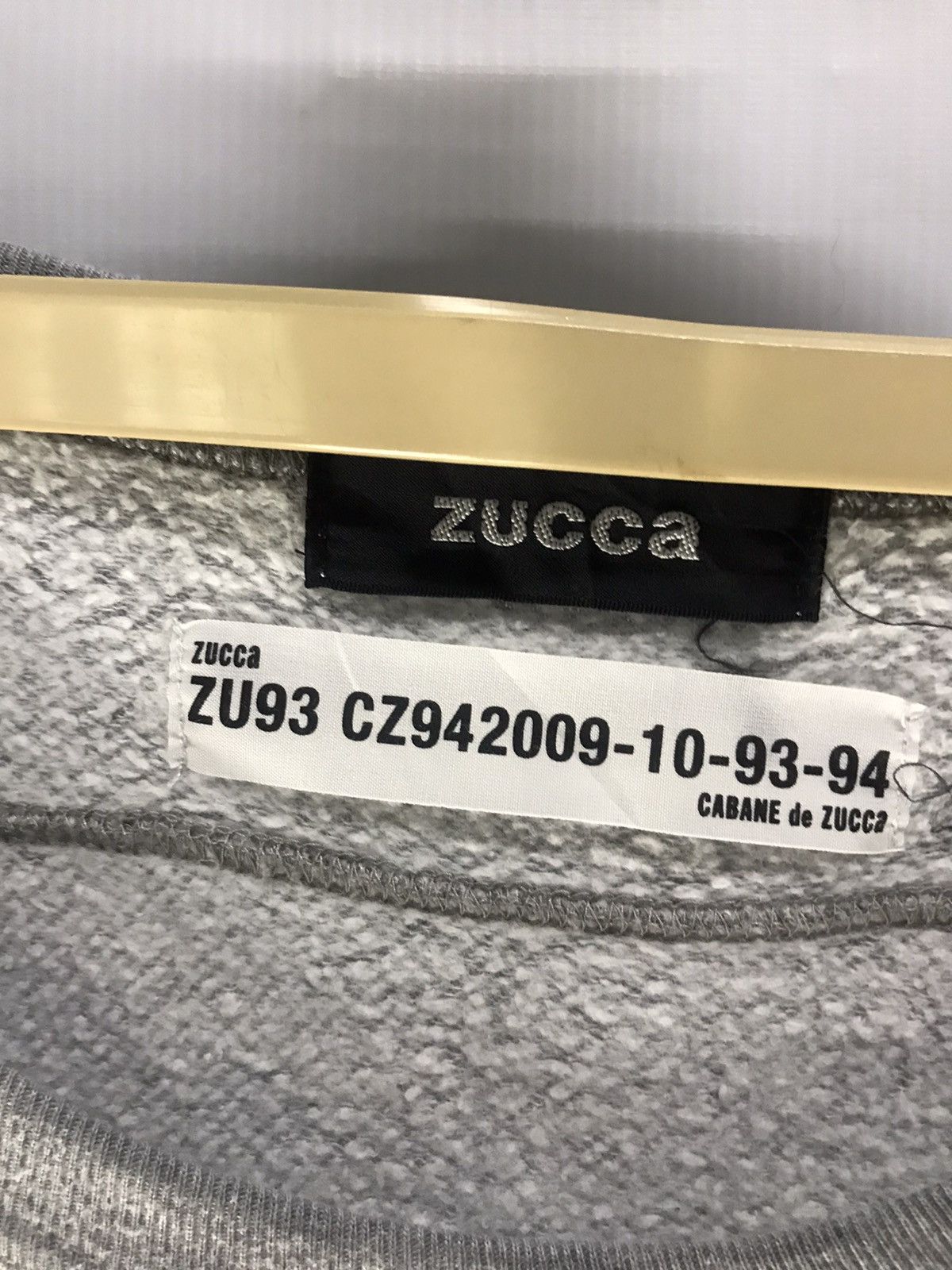 CABANE de ZUCCa × Designer CABANE DE ZUCCA long sweatshirt quarter sleeve woman Size US M / EU 48-50 / 2 - 3 Thumbnail