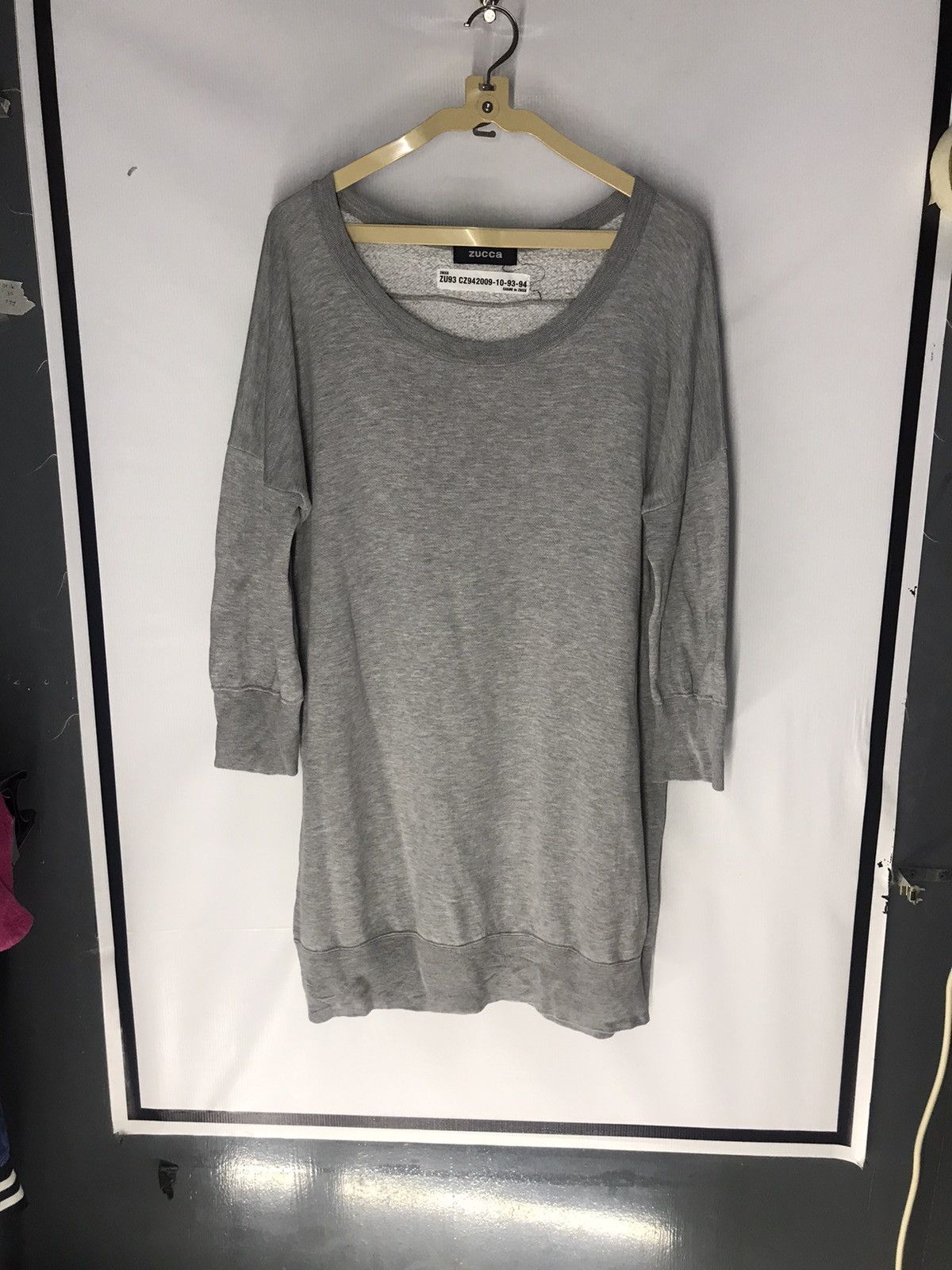 CABANE de ZUCCa × Designer CABANE DE ZUCCA long sweatshirt quarter sleeve woman Size US M / EU 48-50 / 2 - 6 Thumbnail