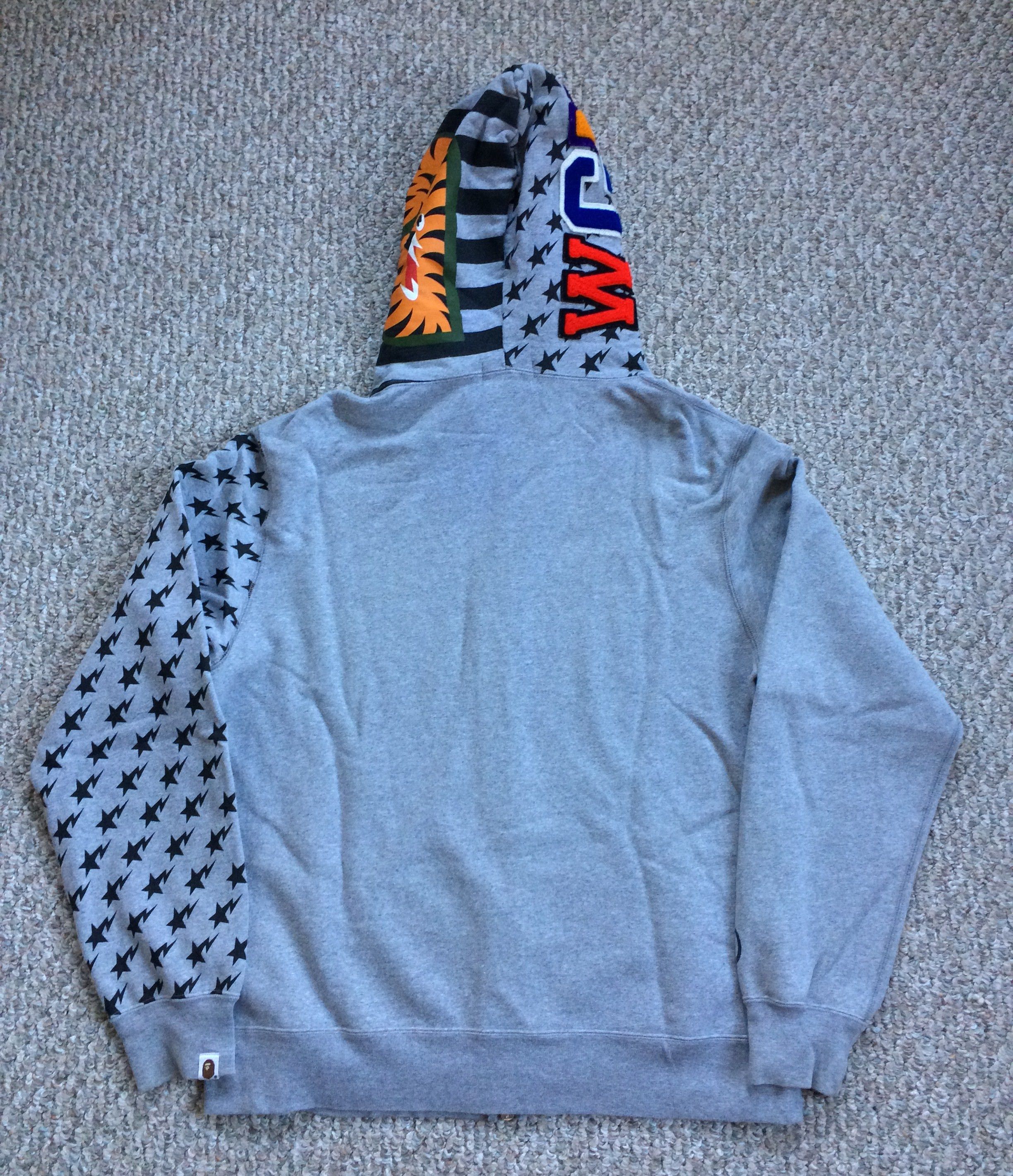 Bape Sta Shark Full Zip Hoodie Size US XXL / EU 58 / 5 - 6 Thumbnail