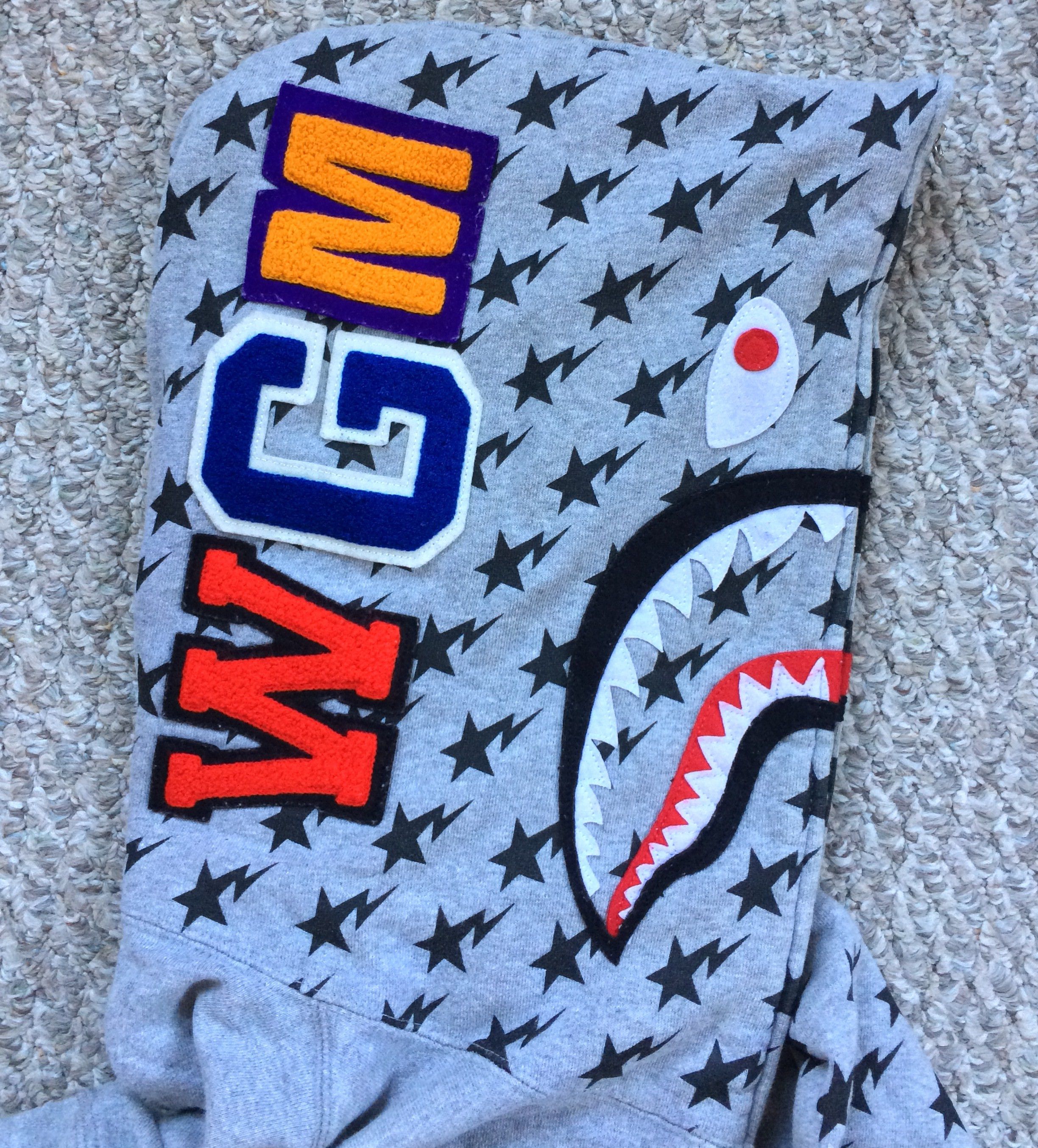 Bape Sta Shark Full Zip Hoodie Size US XXL / EU 58 / 5 - 4 Thumbnail