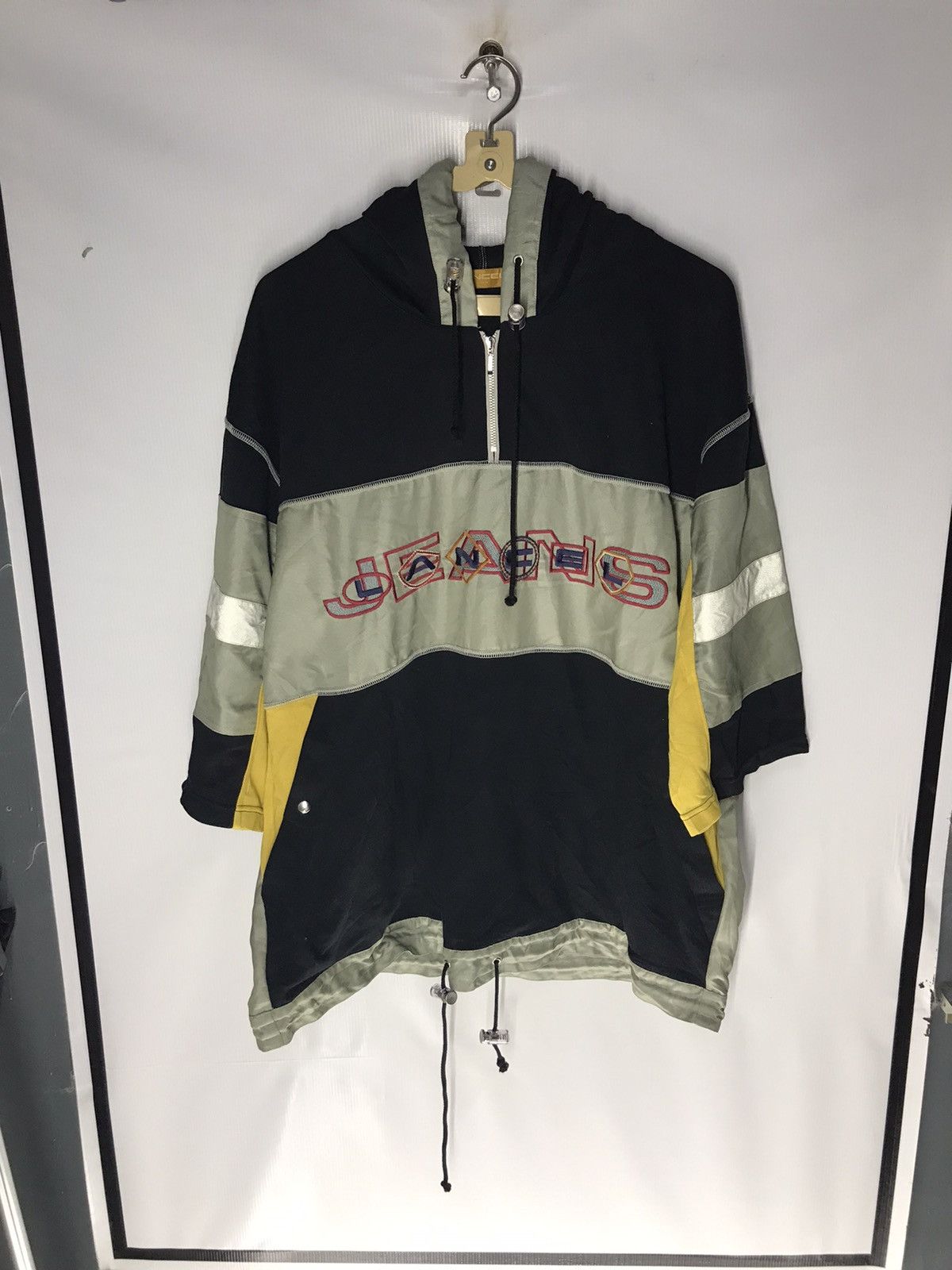 Designer × Lancel Lancel jeans sweatshirt hoodie half zipper spellout Size US L / EU 52-54 / 3 - 7 Thumbnail