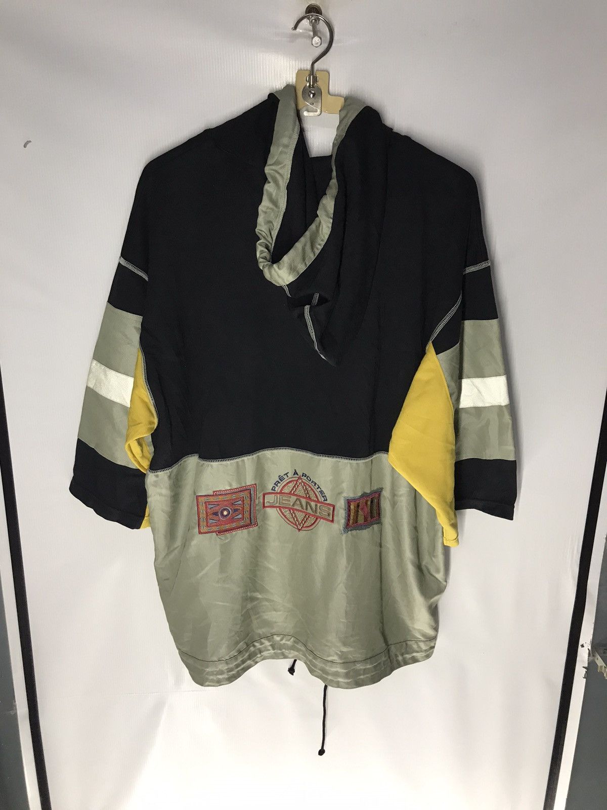Designer × Lancel Lancel jeans sweatshirt hoodie half zipper spellout Size US L / EU 52-54 / 3 - 8 Thumbnail