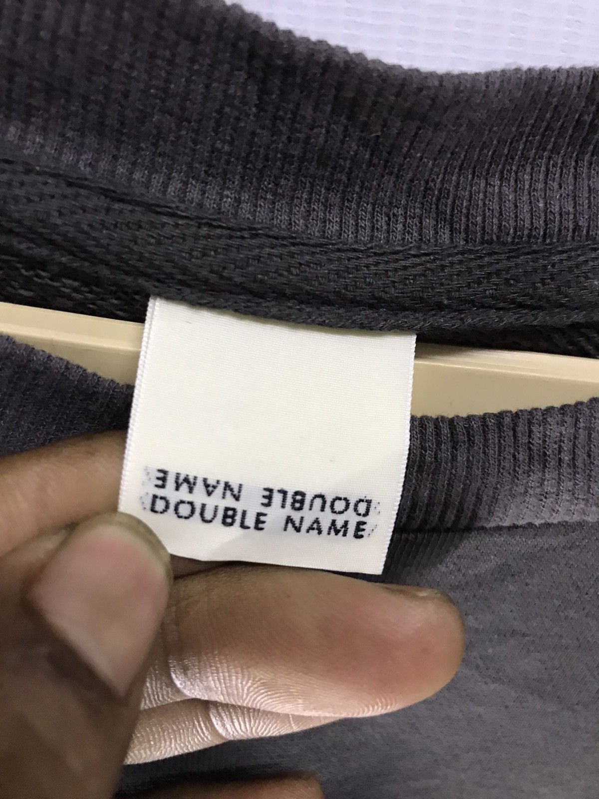 Japanese Brand Sweatshirt patchwork by double name Size US M / EU 48-50 / 2 - 3 Thumbnail