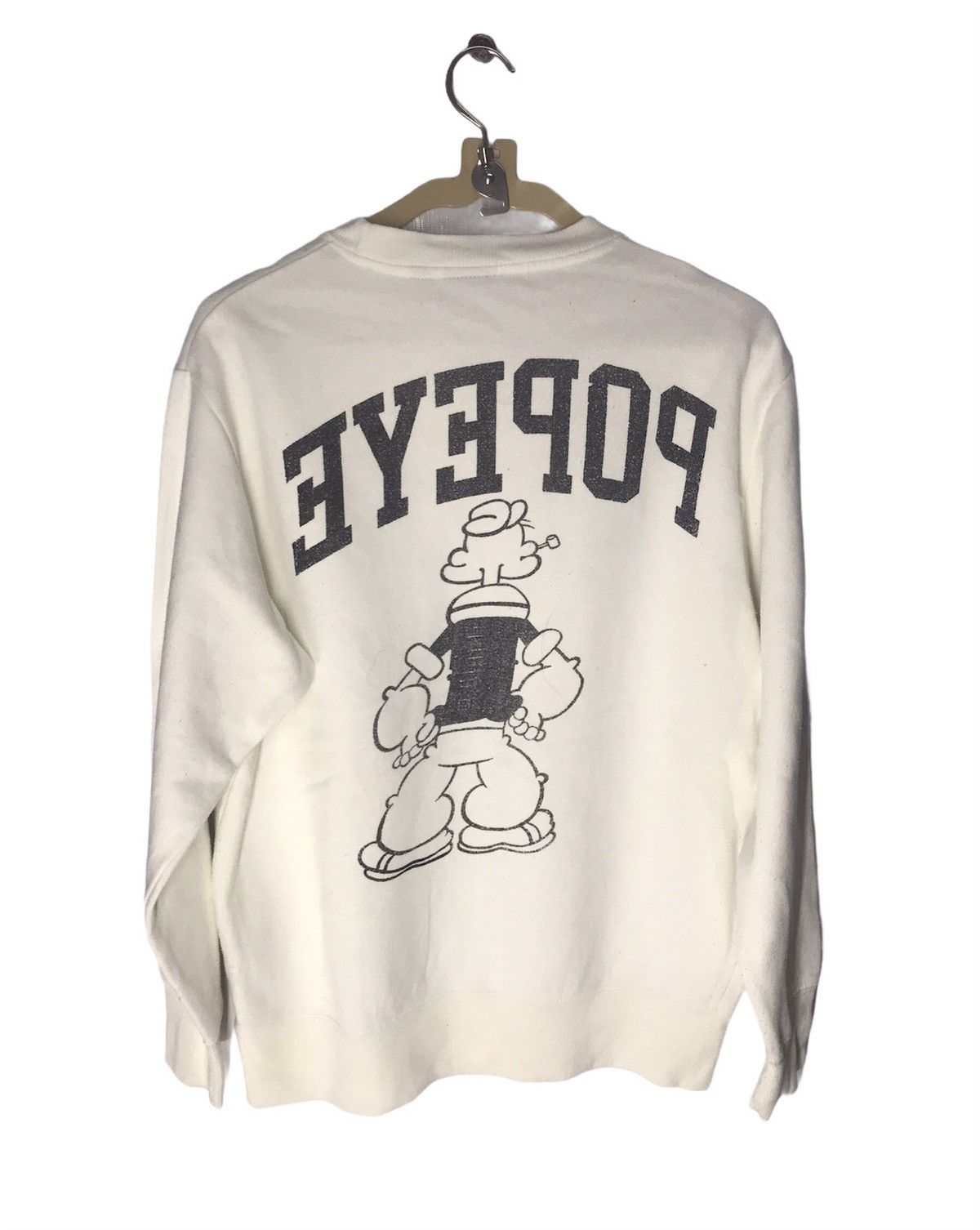 Cartoon Network × Vintage Vintage popeye mirror print crewneck sweatshirt Size US M / EU 48-50 / 2 - 2 Thumbnail