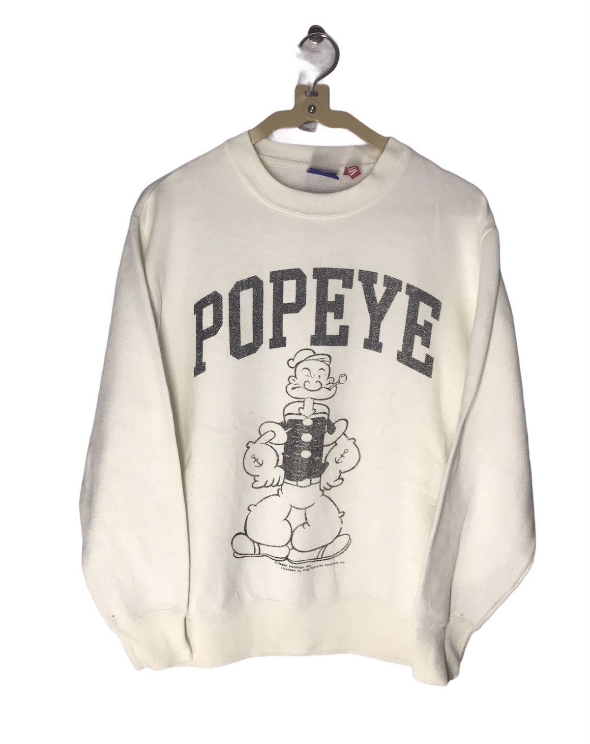 Cartoon Network × Vintage Vintage popeye mirror print crewneck sweatshirt Size US M / EU 48-50 / 2 - 1 Thumbnail