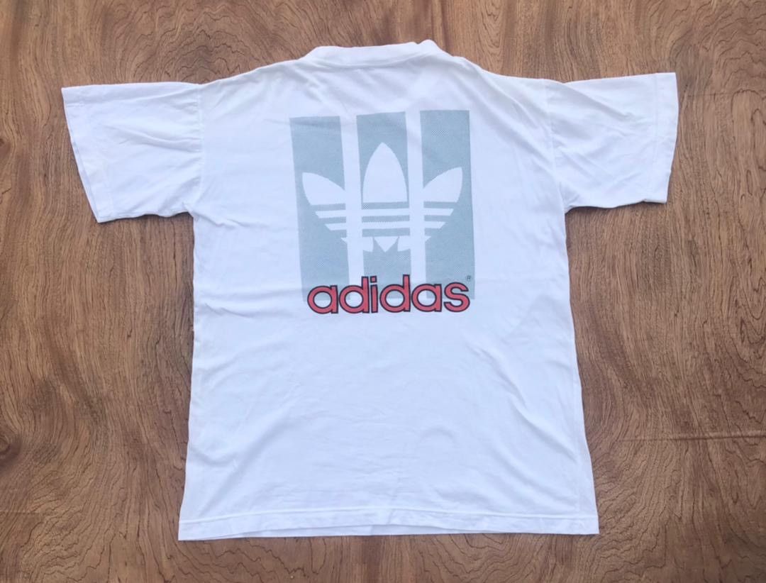Adidas × Vintage vintage tee ADIDAS B5 Size US L / EU 52-54 / 3 - 1 Thumbnail