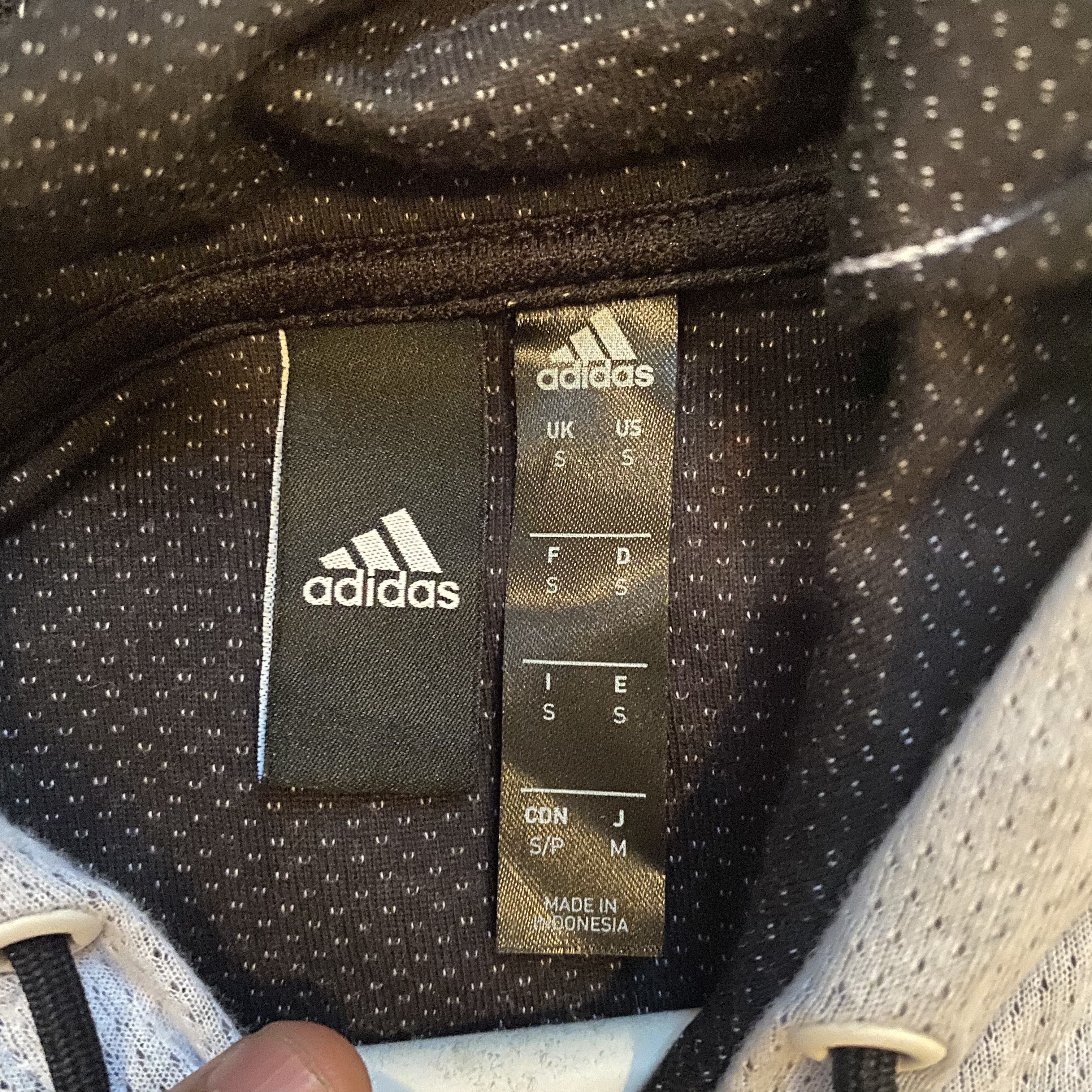 Adidas Short Sleeve Hoodie Size US S / EU 44-46 / 1 - 3 Thumbnail