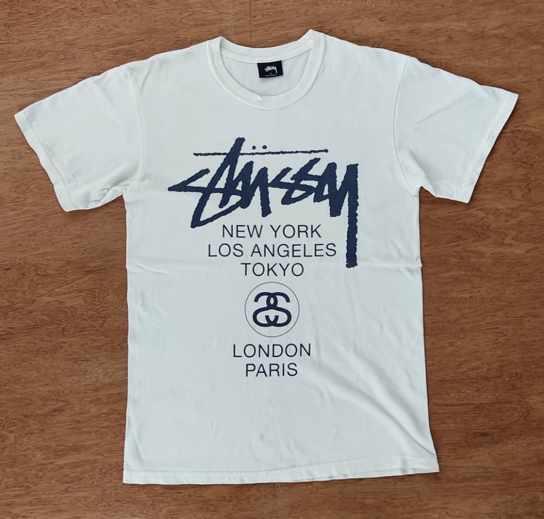 Stussy × Vintage vintage tee STUSSY A32 Size US S / EU 44-46 / 1 - 1 Thumbnail