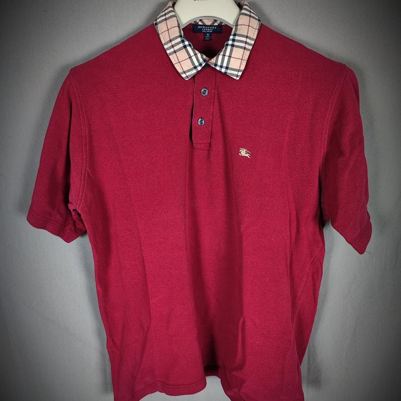 Burberry ⚠️Rare Burberry Polo with tartan pattern Size US M / EU 48-50 / 2 - 2 Thumbnail