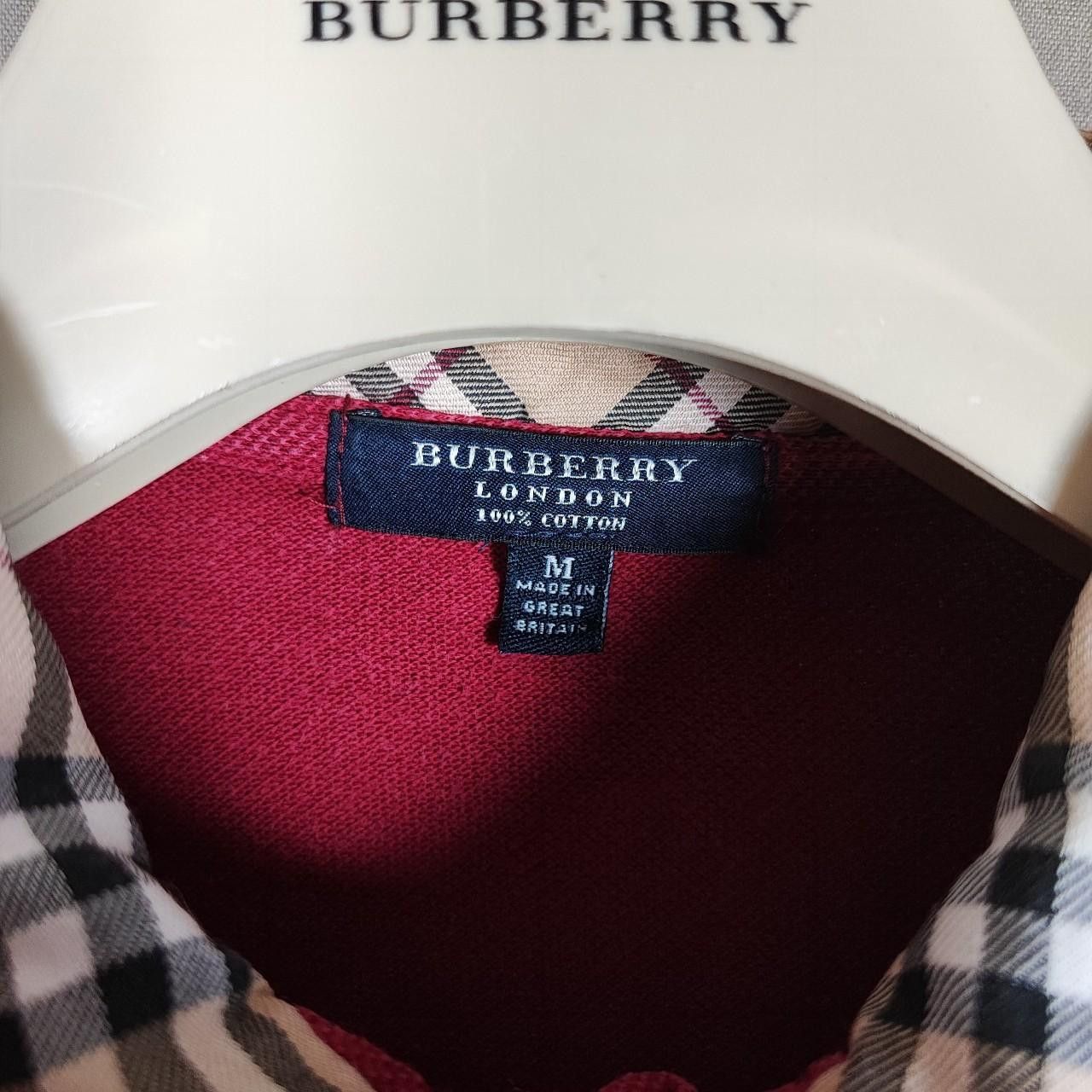 Burberry ⚠️Rare Burberry Polo with tartan pattern Size US M / EU 48-50 / 2 - 3 Thumbnail