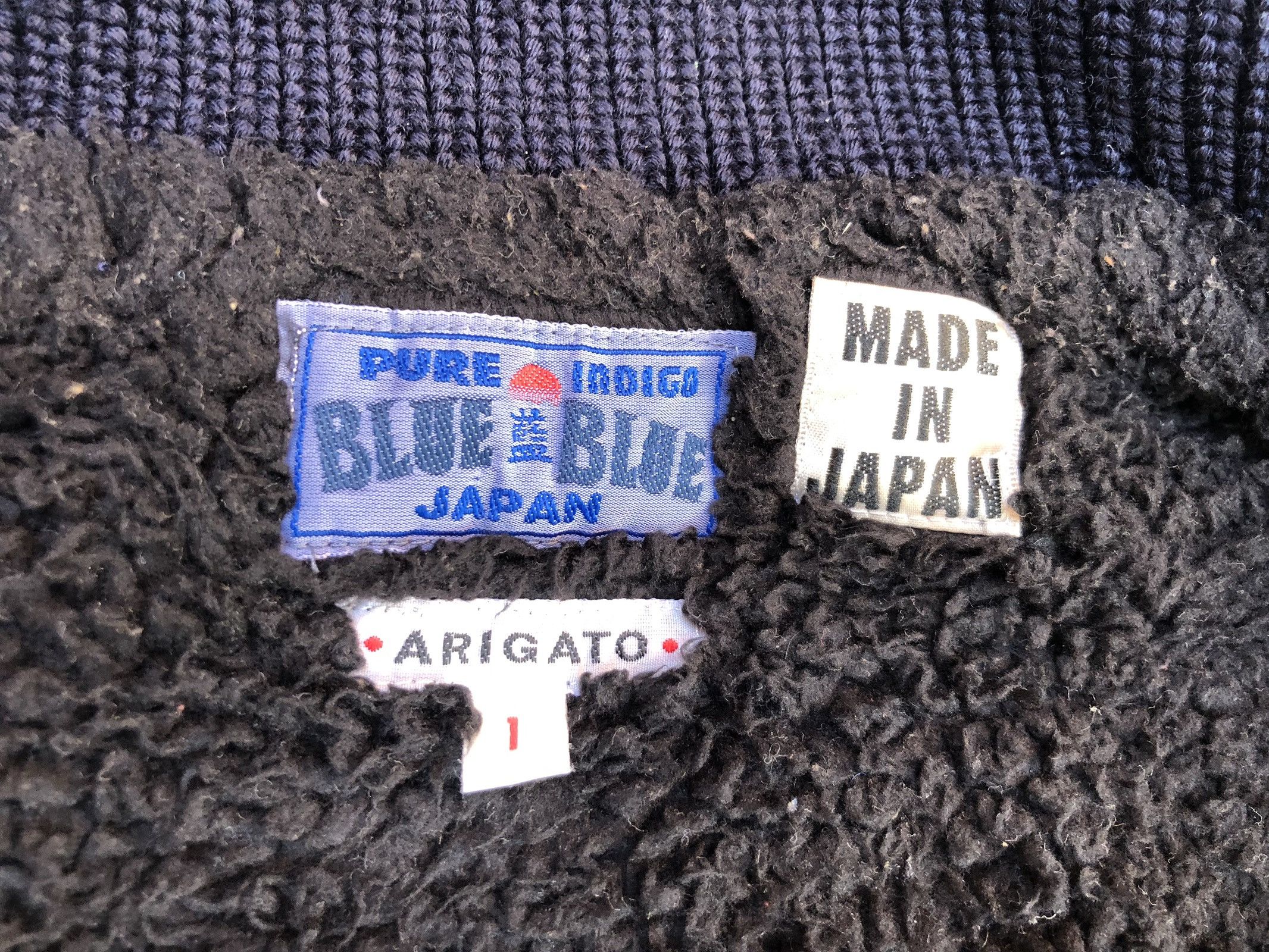 Blue Blue Japan × Japanese Brand Blue Blue Japan Hook Button Deck Sherpa Jacket Size US S / EU 44-46 / 1 - 10 Thumbnail