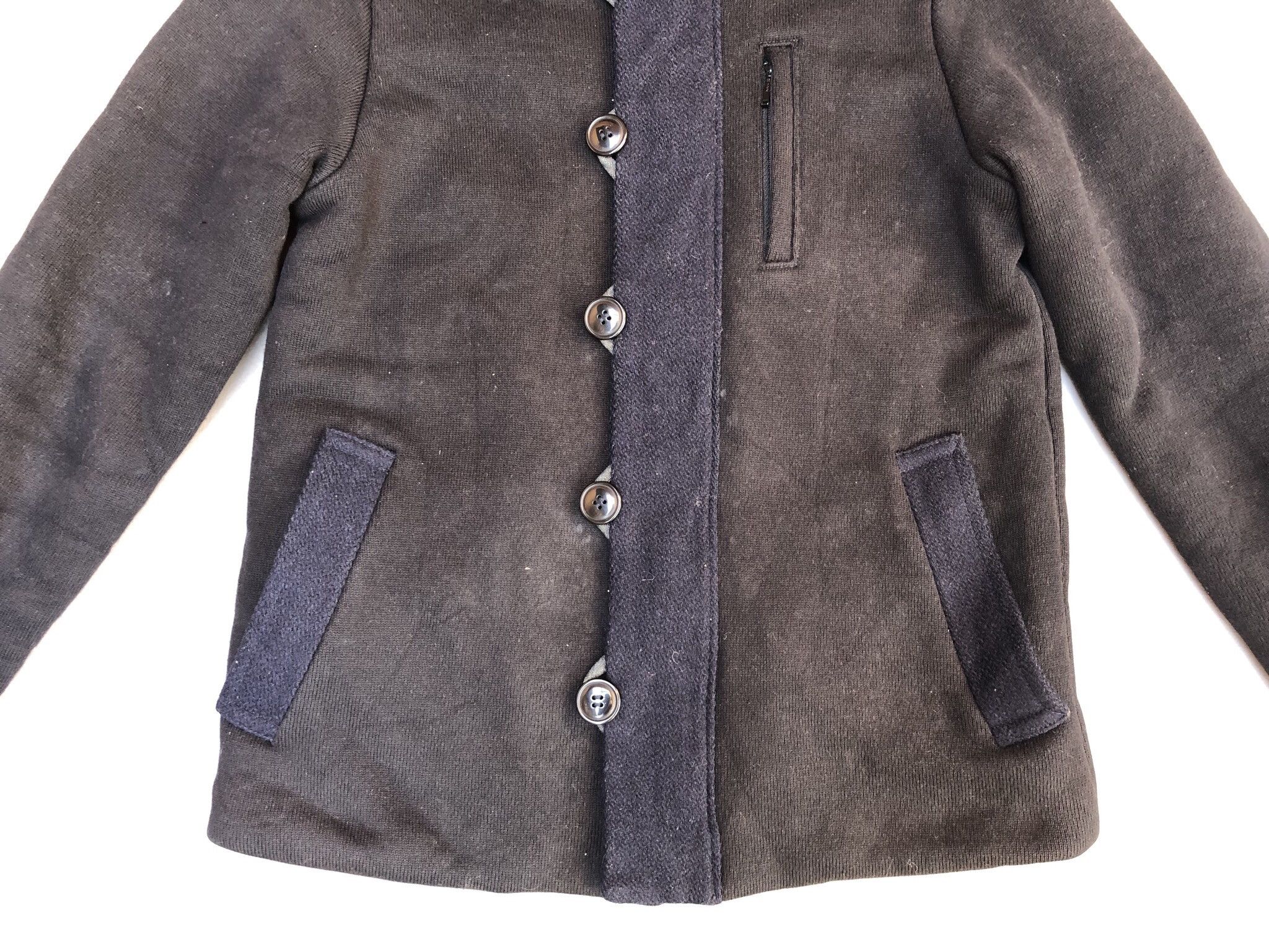 Blue Blue Japan × Japanese Brand Blue Blue Japan Hook Button Deck Sherpa Jacket Size US S / EU 44-46 / 1 - 5 Thumbnail