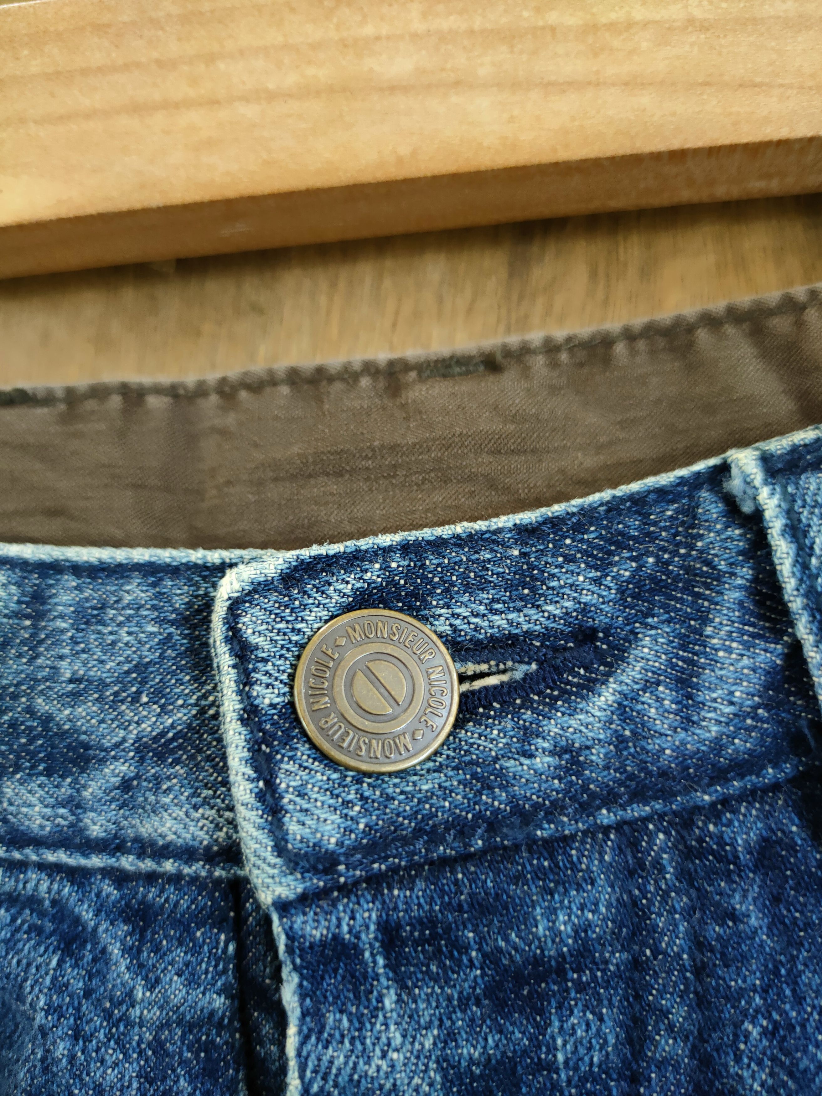 Japanese Brand DL Monsieur Nicole double face denim cargo pants #46-730 Size US 28 / EU 44 - 10 Thumbnail