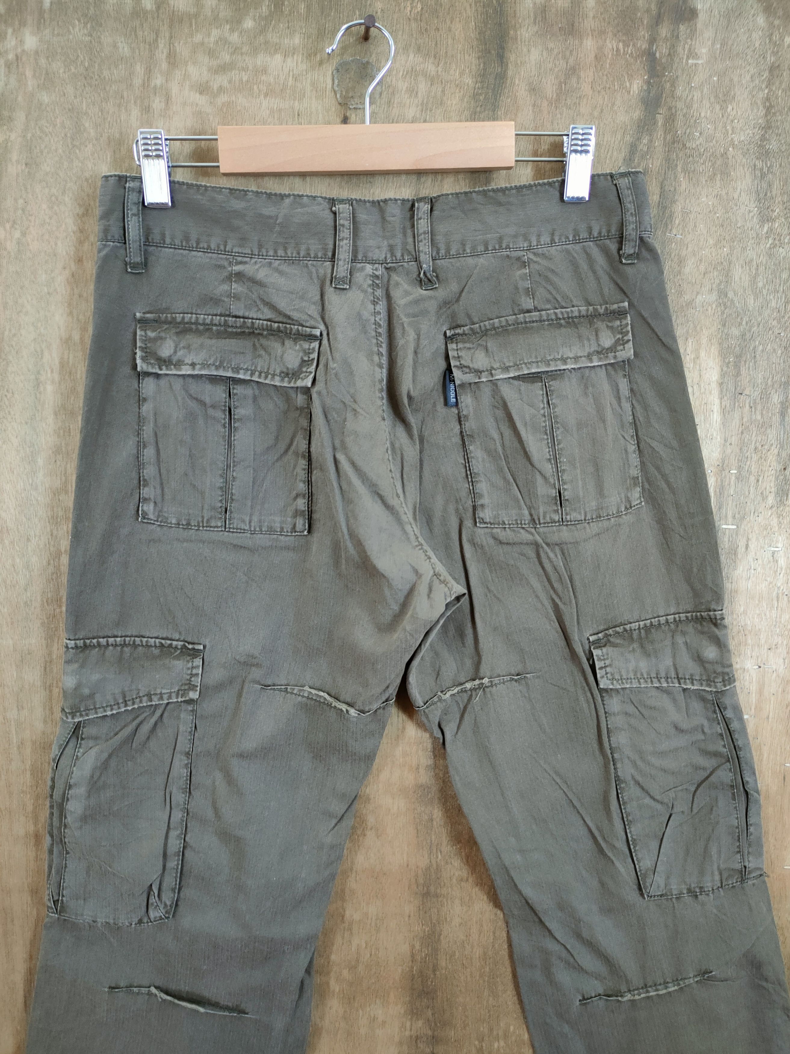 Japanese Brand DL Monsieur Nicole double face denim cargo pants #46-730 Size US 28 / EU 44 - 13 Thumbnail