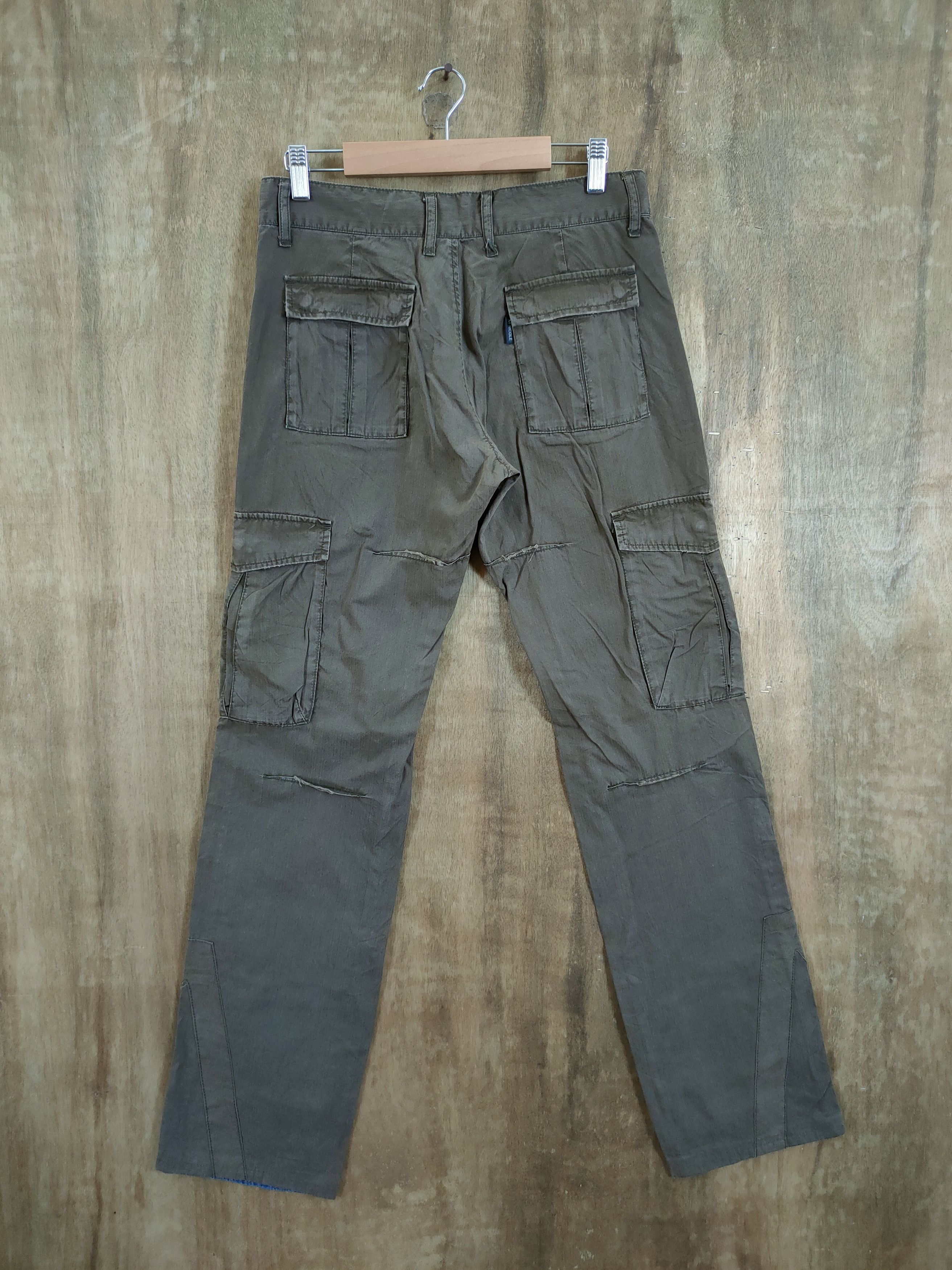Japanese Brand DL Monsieur Nicole double face denim cargo pants #46-730 Size US 28 / EU 44 - 11 Thumbnail