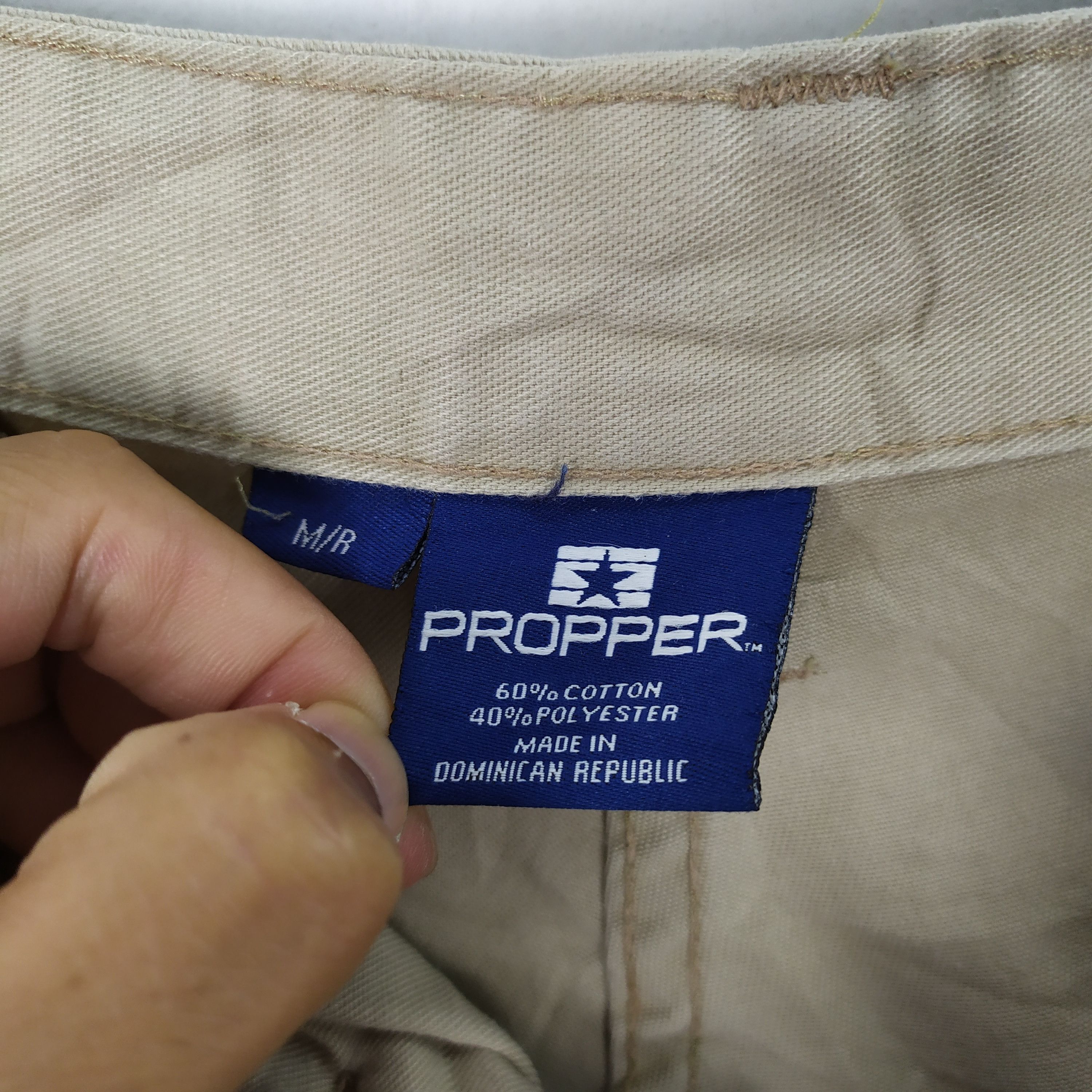 Japanese Brand PROPPER BAGGY CARGO PANTS Size US 34 / EU 50 - 7 Thumbnail
