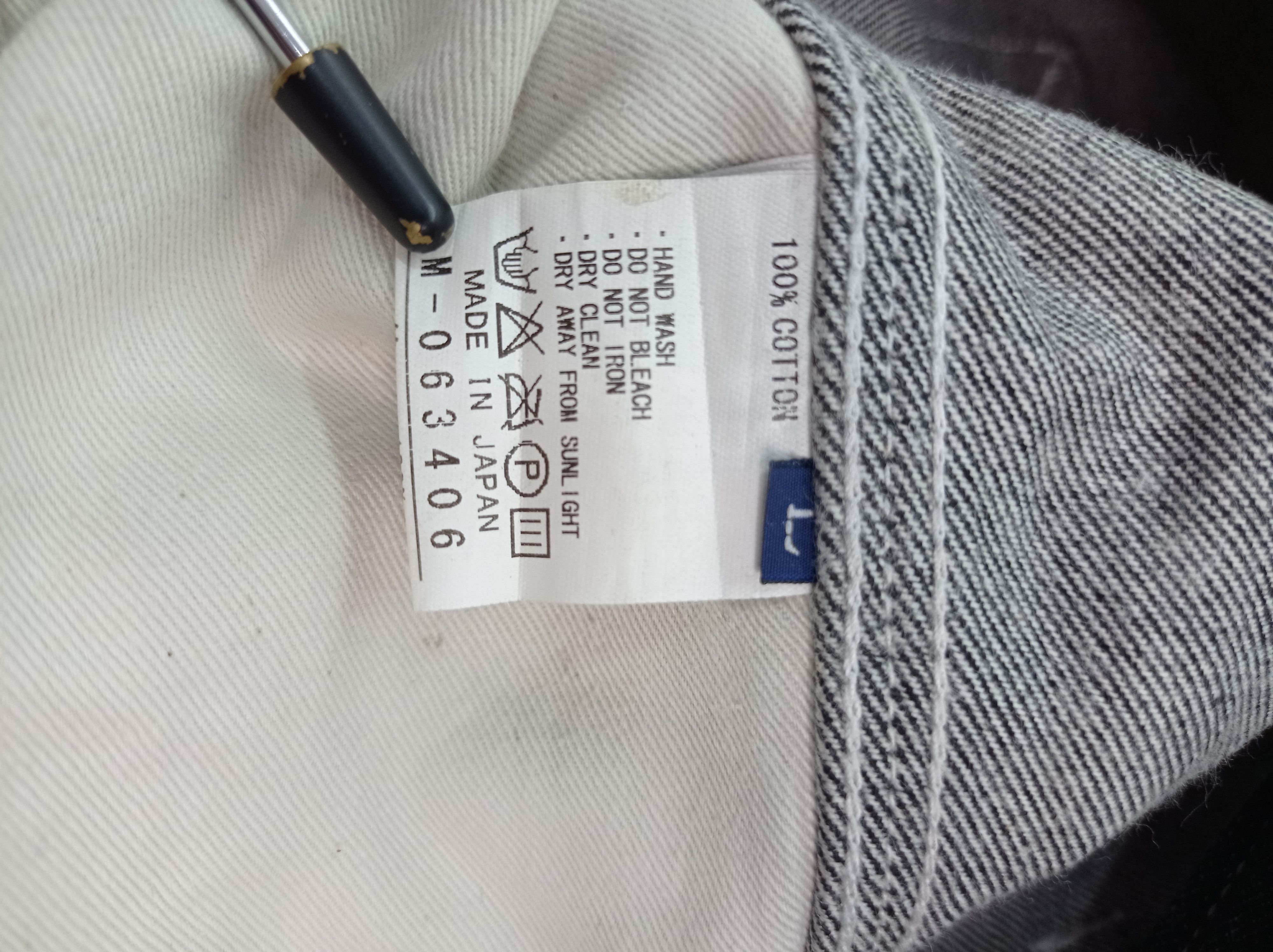 Japanese Brand 🇯🇵Milok Carpenter Denim Pants Size US 33 - 3 Thumbnail