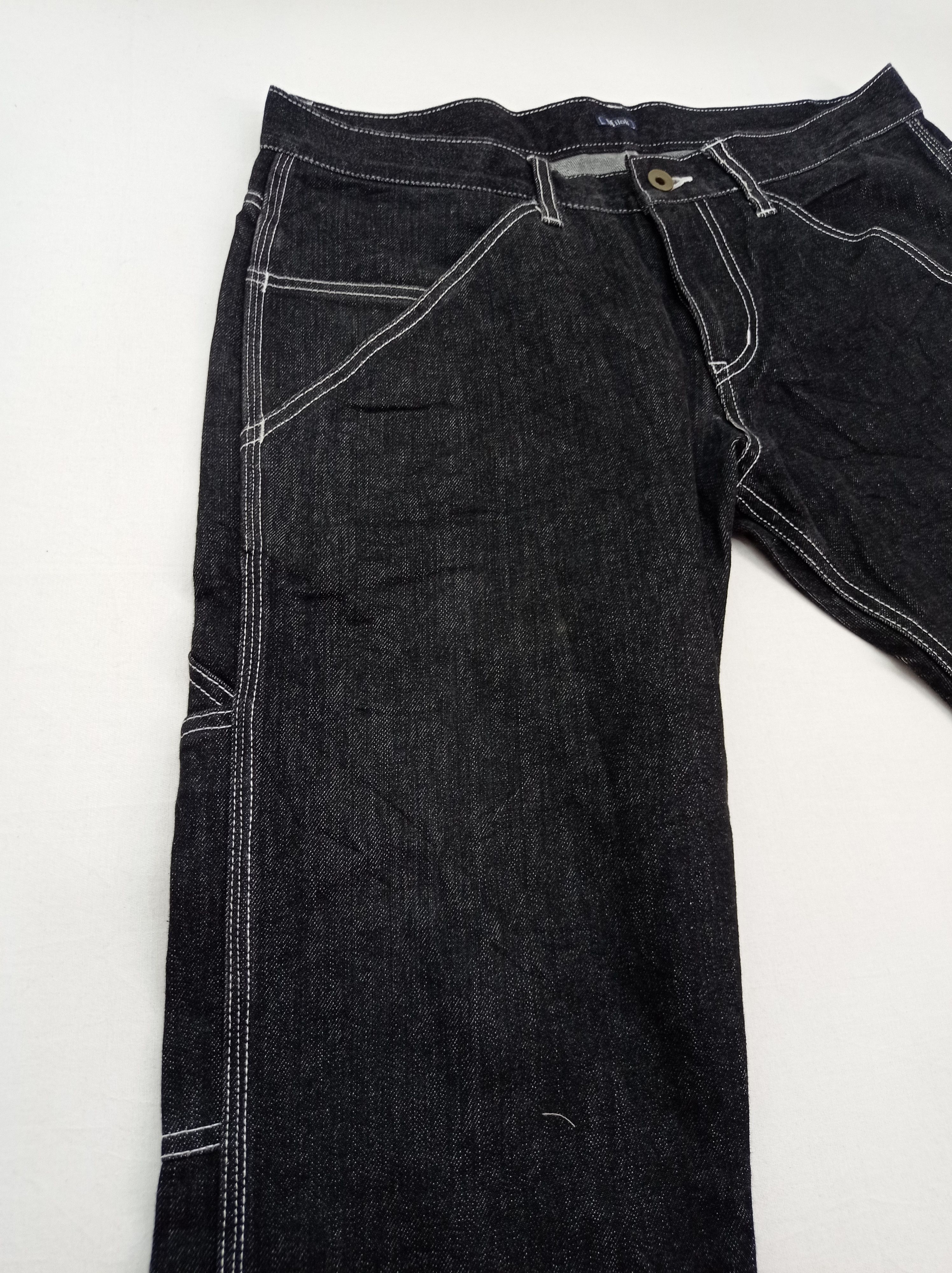 Japanese Brand 🇯🇵Milok Carpenter Denim Pants Size US 33 - 8 Thumbnail