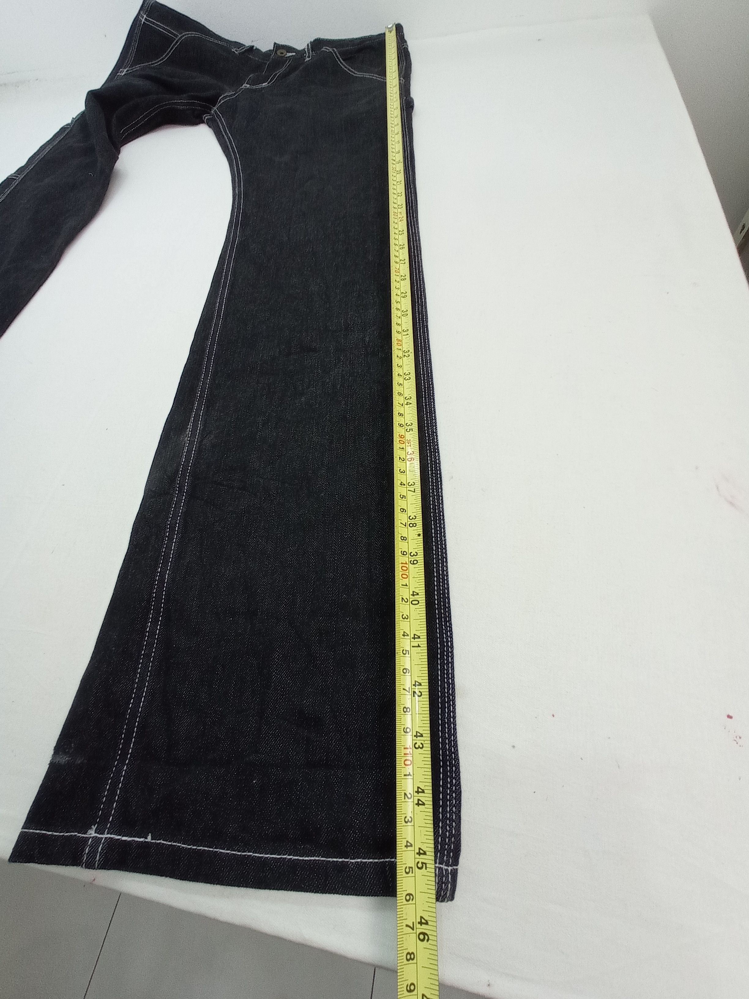 Japanese Brand 🇯🇵Milok Carpenter Denim Pants Size US 33 - 17 Thumbnail