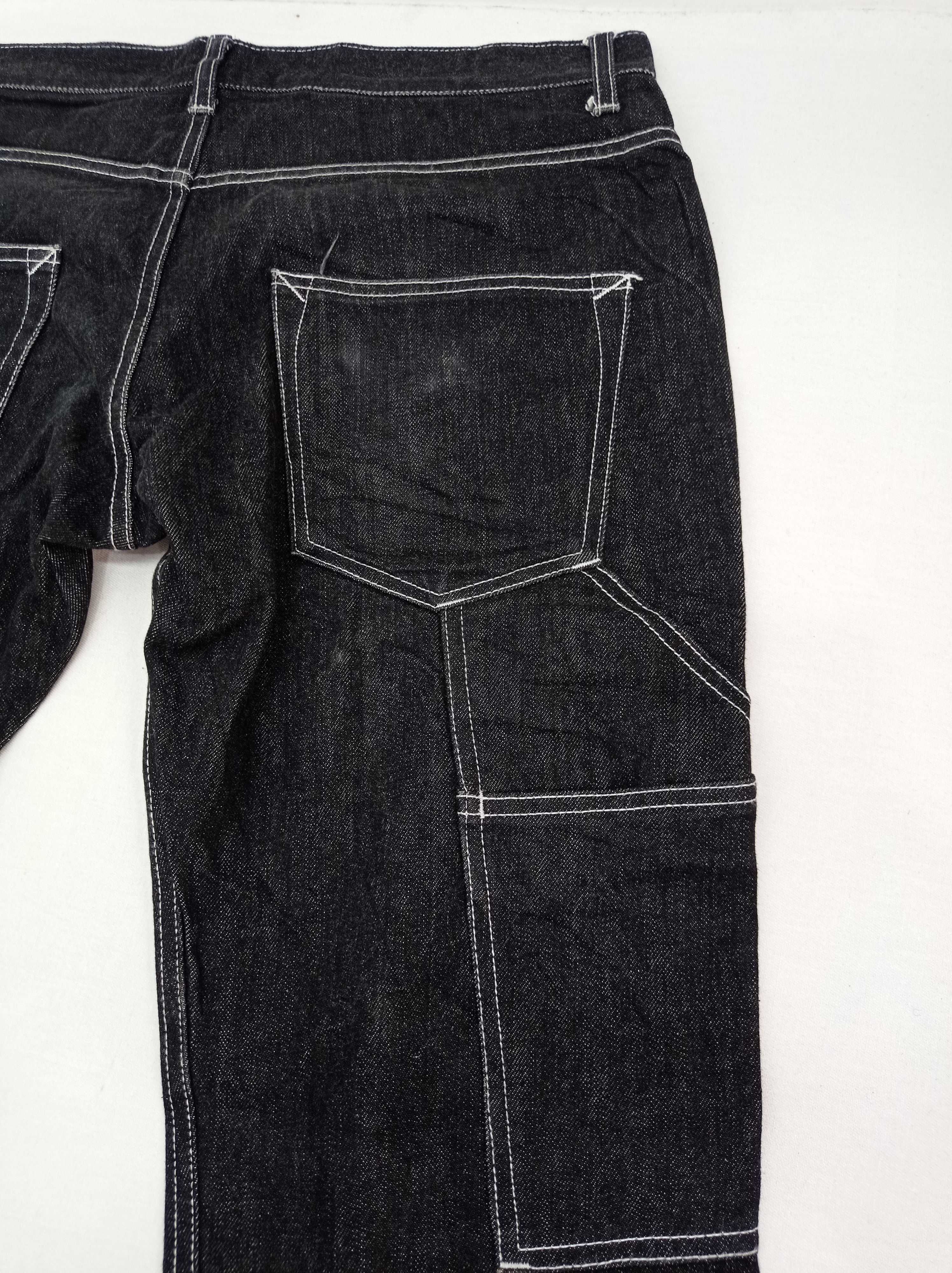 Japanese Brand 🇯🇵Milok Carpenter Denim Pants Size US 33 - 12 Thumbnail