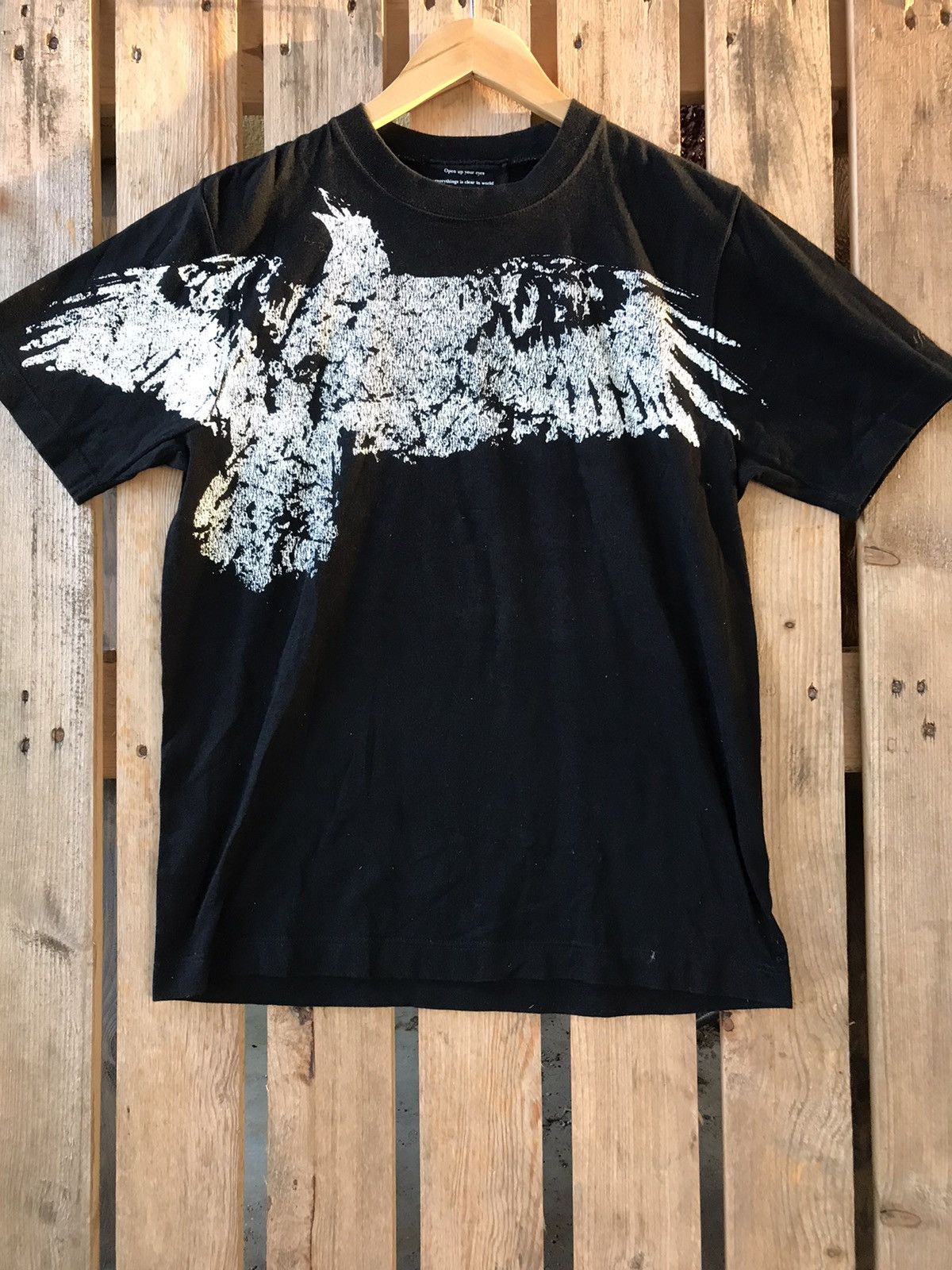 Roen Roen Japan The Crows Overprint Graphic Tee Logo Size US M / EU 48-50 / 2 - 2 Thumbnail