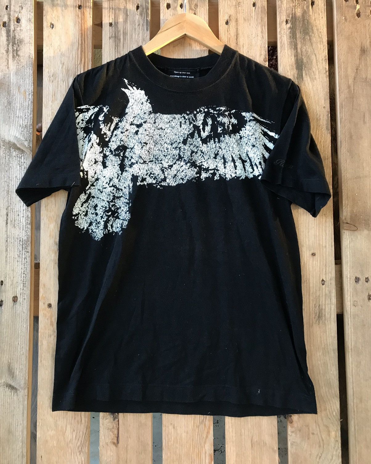 Roen Roen Japan The Crows Overprint Graphic Tee Logo Size US M / EU 48-50 / 2 - 3 Thumbnail