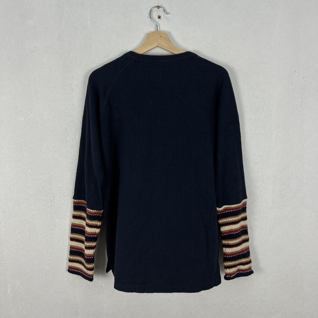 Japanese Brand RARE DESIGN NAVAJO HANDLING SWEATSHIRT KRIFF MAYEER JAPAN Size US M / EU 48-50 / 2 - 8 Thumbnail