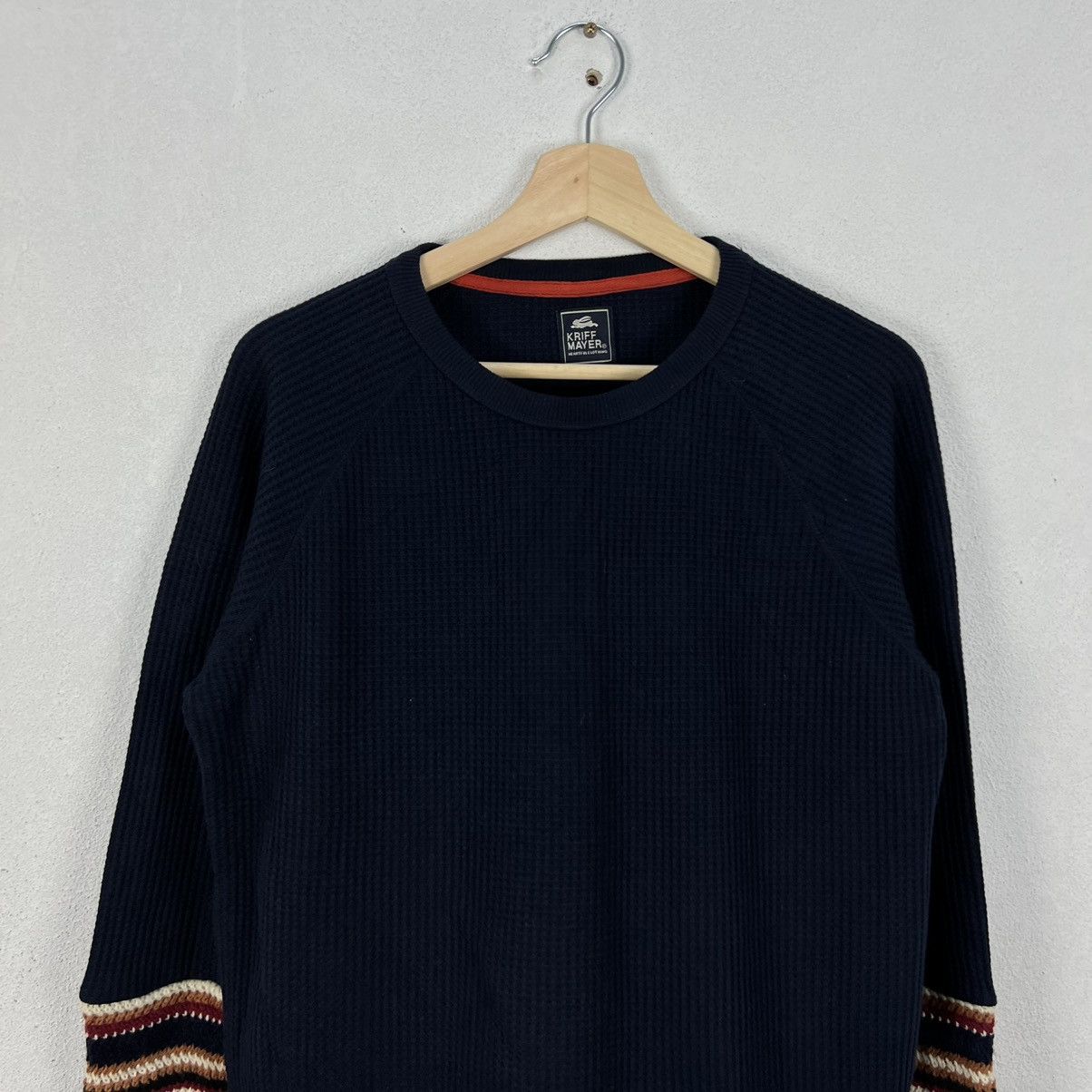 Japanese Brand RARE DESIGN NAVAJO HANDLING SWEATSHIRT KRIFF MAYEER JAPAN Size US M / EU 48-50 / 2 - 3 Thumbnail