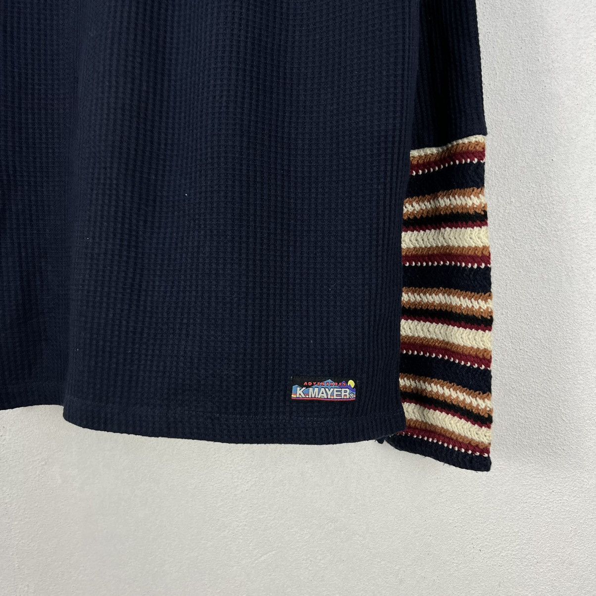 Japanese Brand RARE DESIGN NAVAJO HANDLING SWEATSHIRT KRIFF MAYEER JAPAN Size US M / EU 48-50 / 2 - 5 Thumbnail
