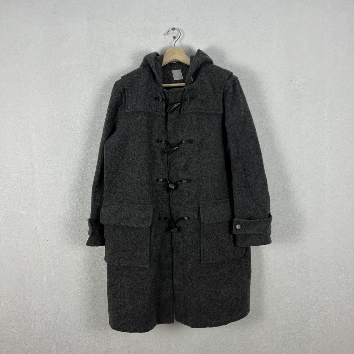 Japanese Brand VINTAGE SHIPS WOOL LONG JACKET MADE IN ENGLAND Size US S / EU 44-46 / 1 - 11 Thumbnail