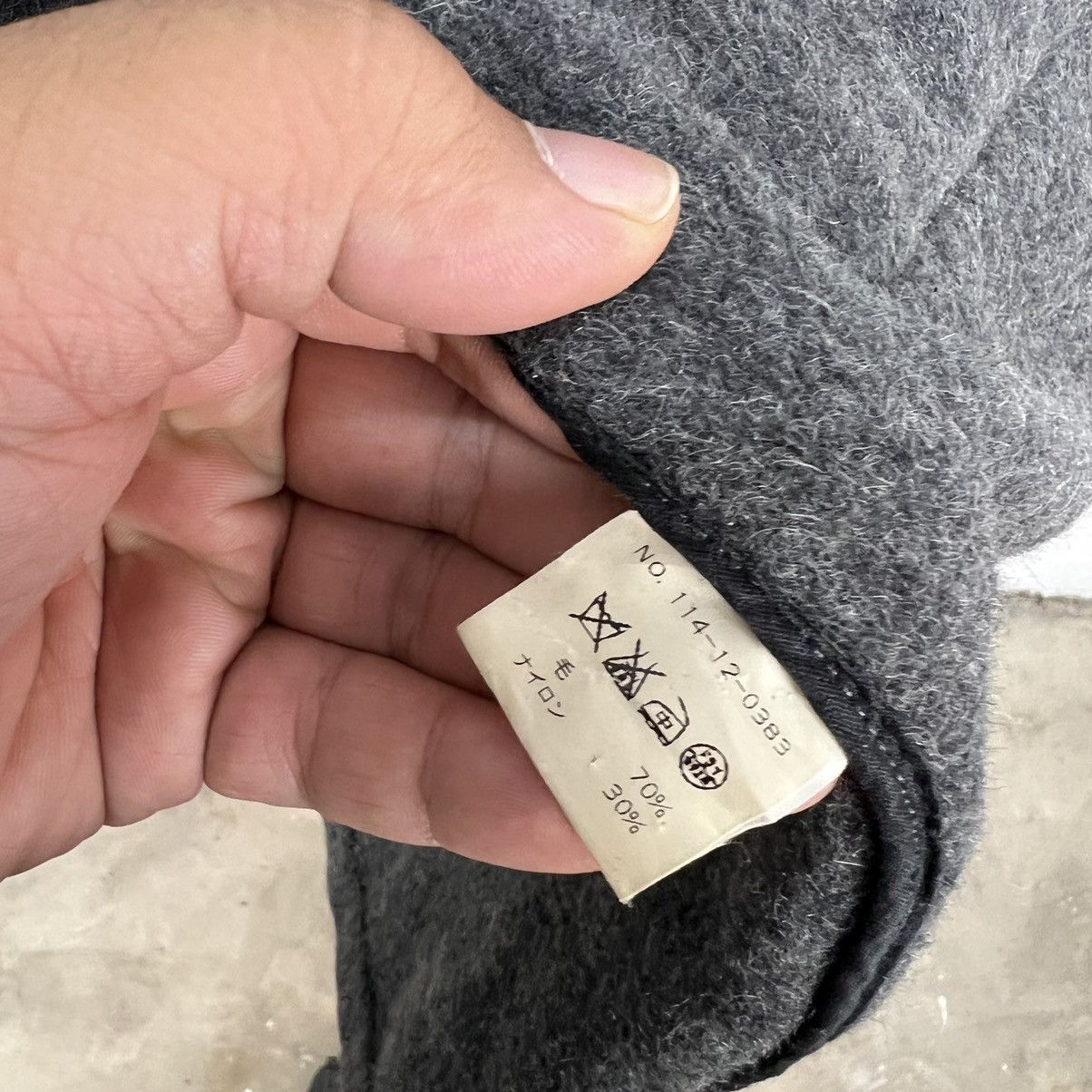Japanese Brand VINTAGE SHIPS WOOL LONG JACKET MADE IN ENGLAND Size US S / EU 44-46 / 1 - 16 Thumbnail